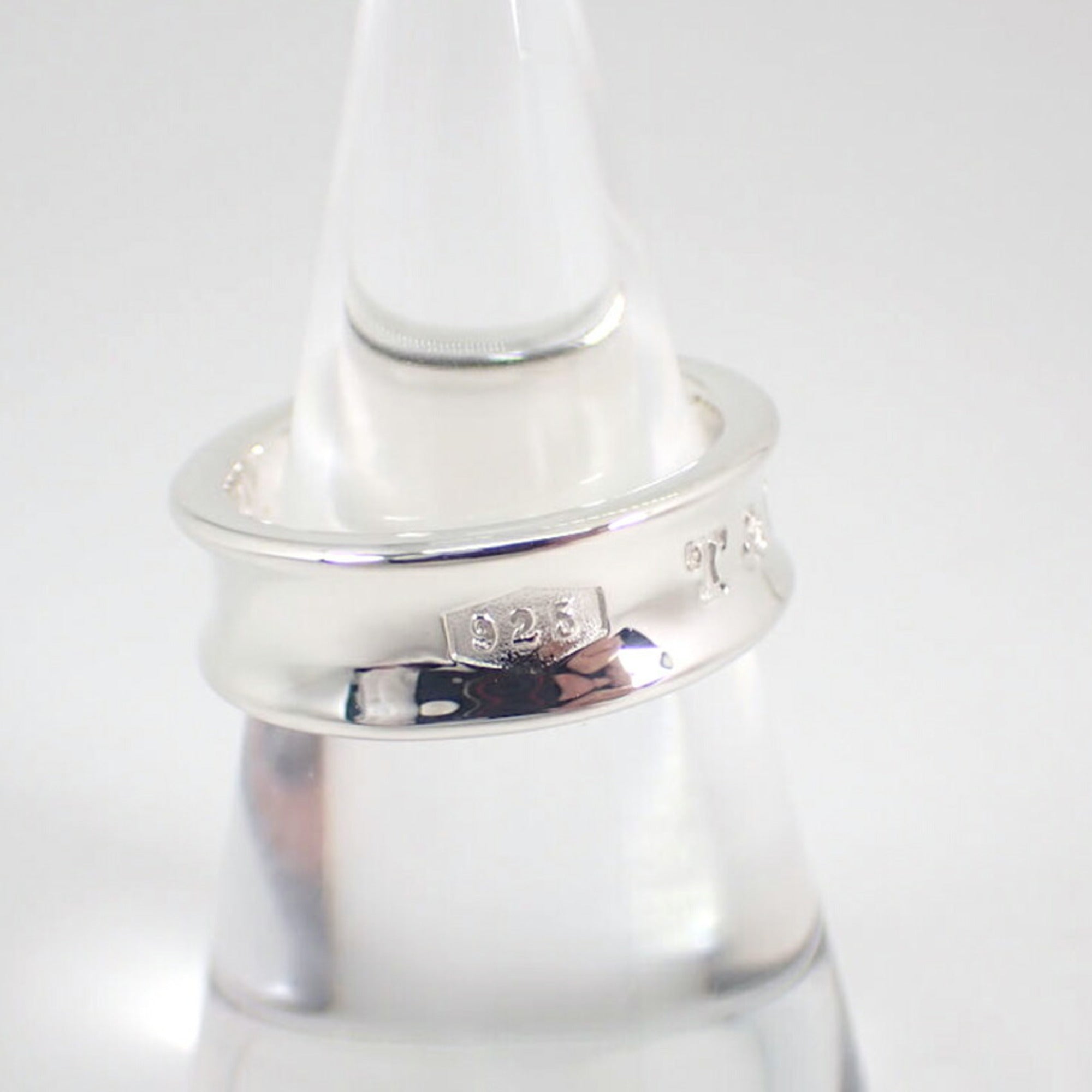 Tiffany Sterling Silver 925 Band Ring (Pre-Owned)