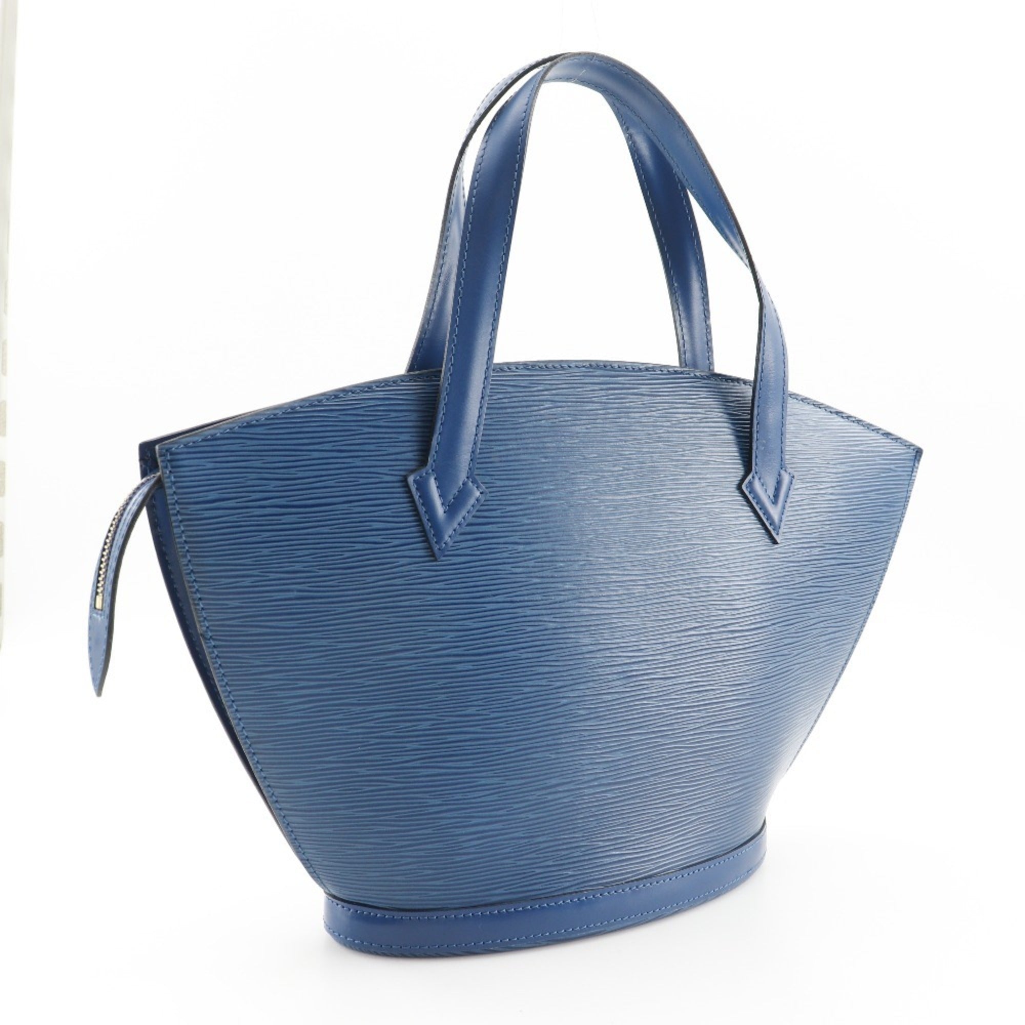 Louis Vuitton Epi Blue Toledo Blue Epi Leather Handbag (Pre-Owned)