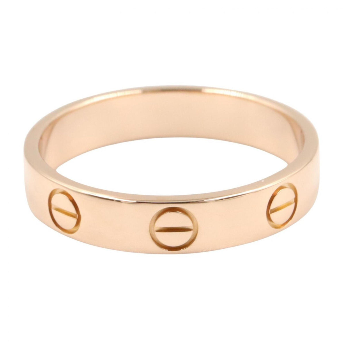 Cartier Gold Pink Gold (18K) Band Ring (Pre-Owned)