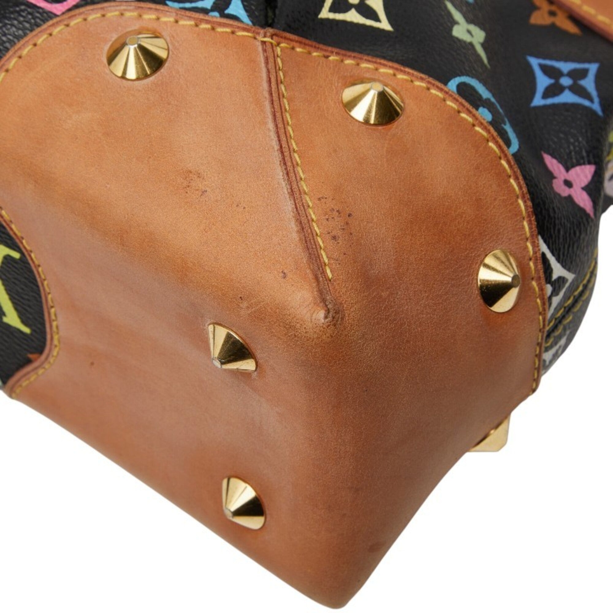Louis Vuitton Monogram Multicolore Black Multi-Color Pvc Leather Handbag Shoulder Bag (Pre-Owned)