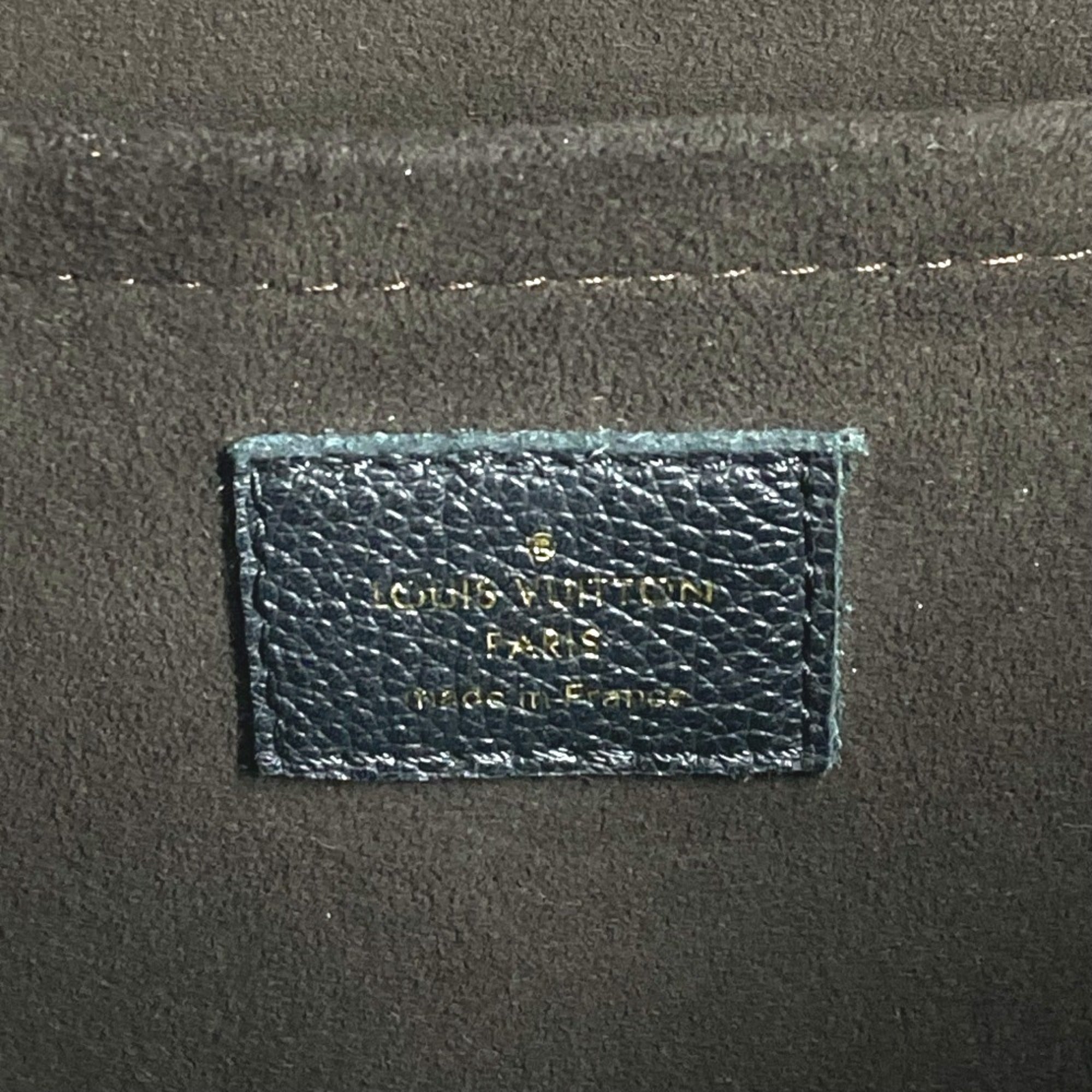 Louis Vuitton Black Noir Monogram Empreinte Handbag Tote Bag (Pre-Owned)