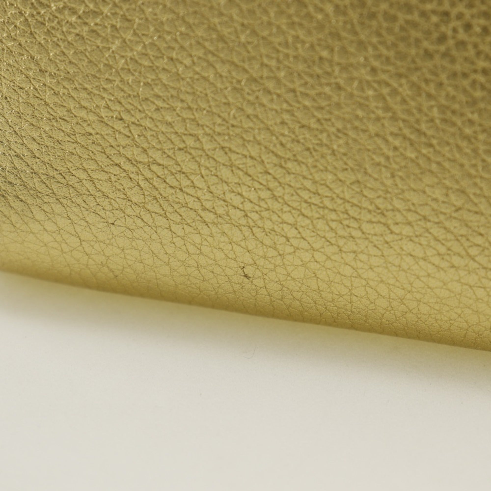 Louis Vuitton Gold Leather Long Wallet (Bi-Fold) (Pre-Owned)