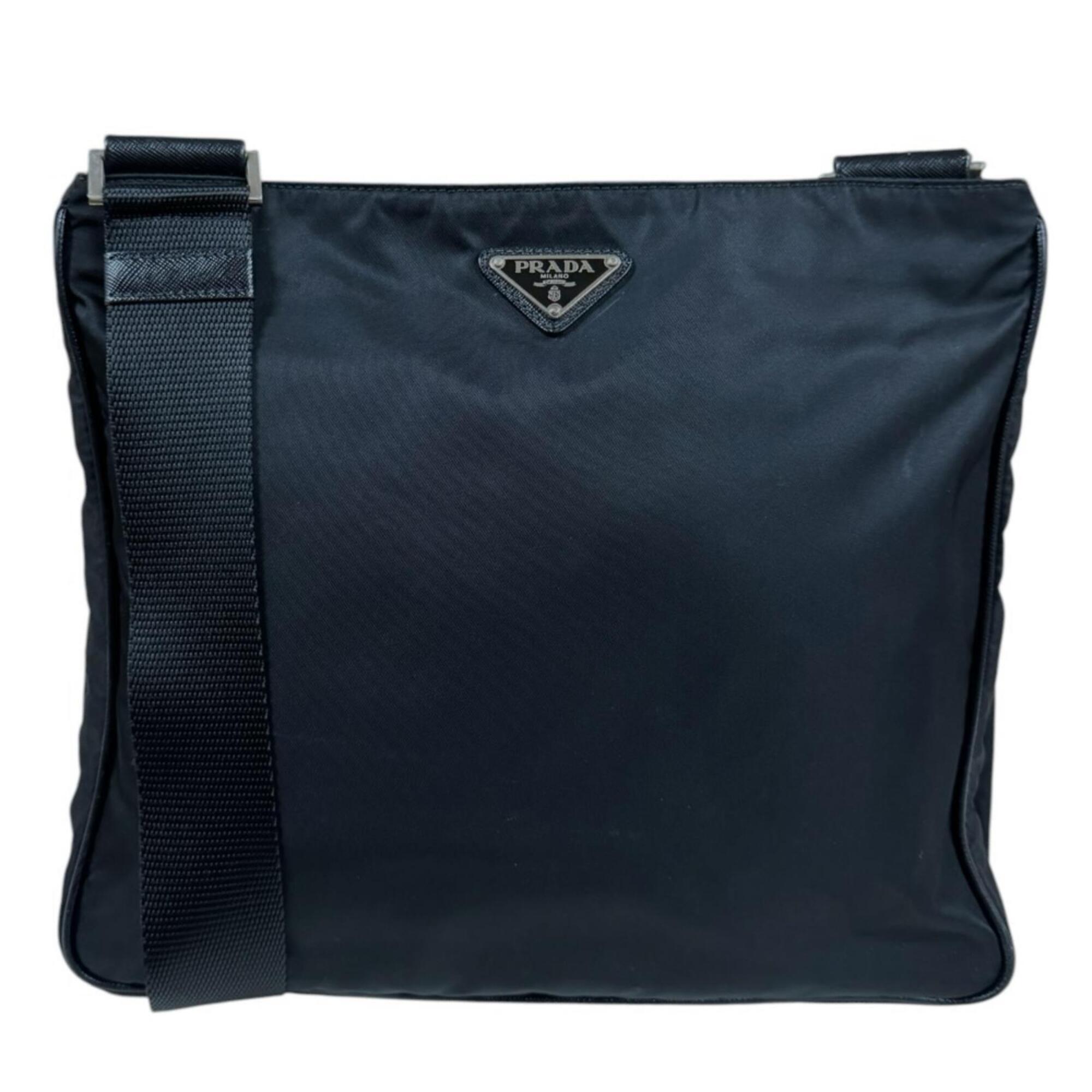 Prada Black Nylon Shoulder Bag (Pre-Owned)