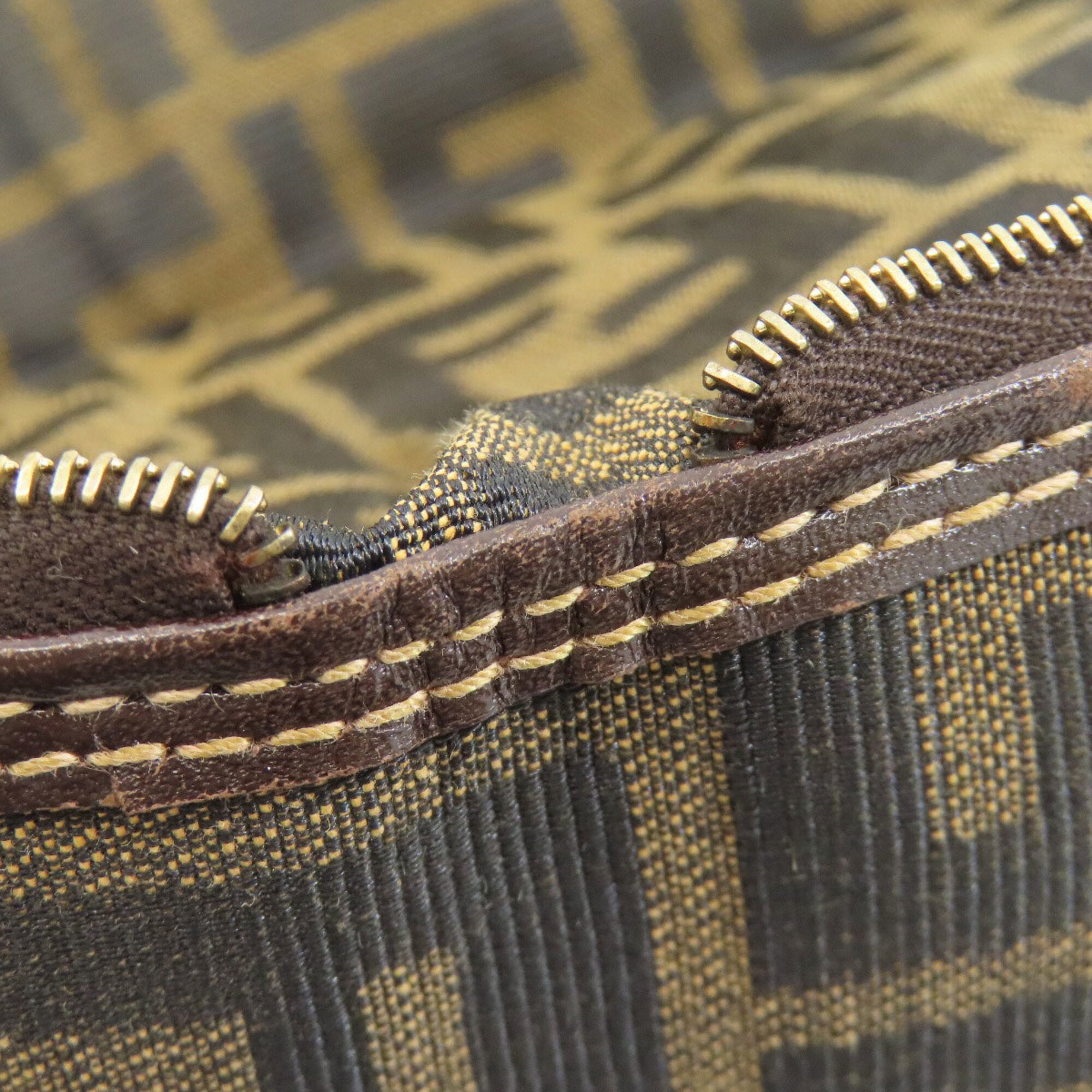 Fendi Brown Canvas Eco-Bag Tote Bag (Pre-Owned)