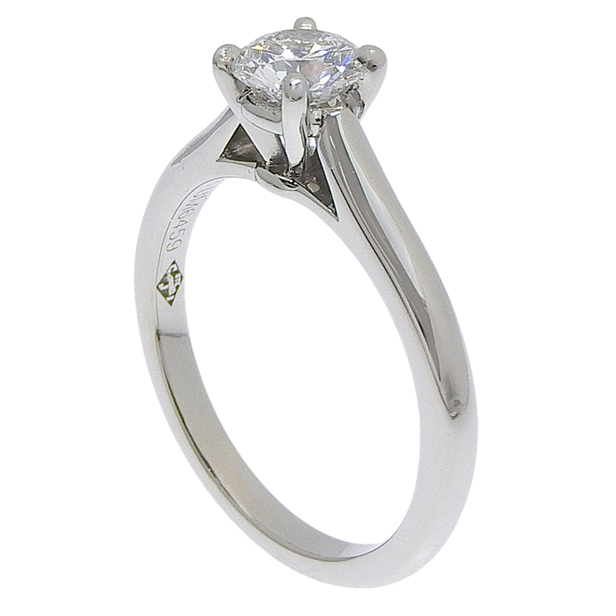 Cartier Platinum 950 Band Ring (Pre-Owned)