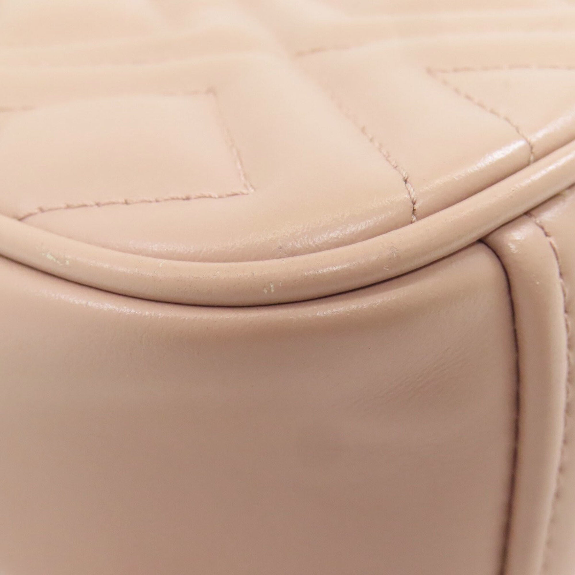 Miu Miu Pink Leather Shoulder Bag (Pre-Owned)