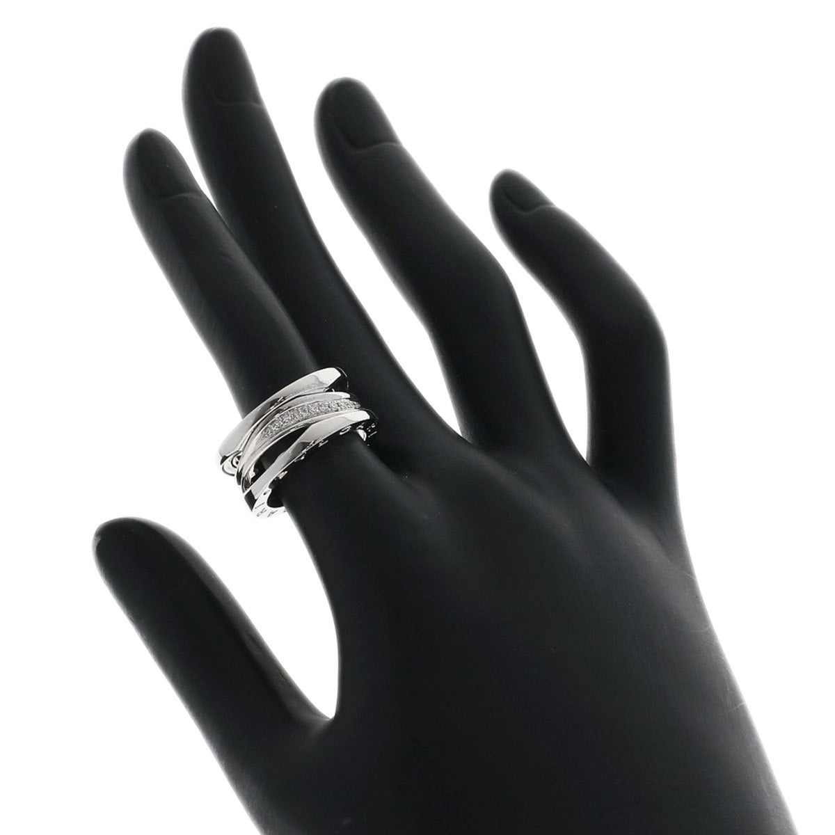 Bvlgari White Gold (18K) Band Ring (Pre-Owned)