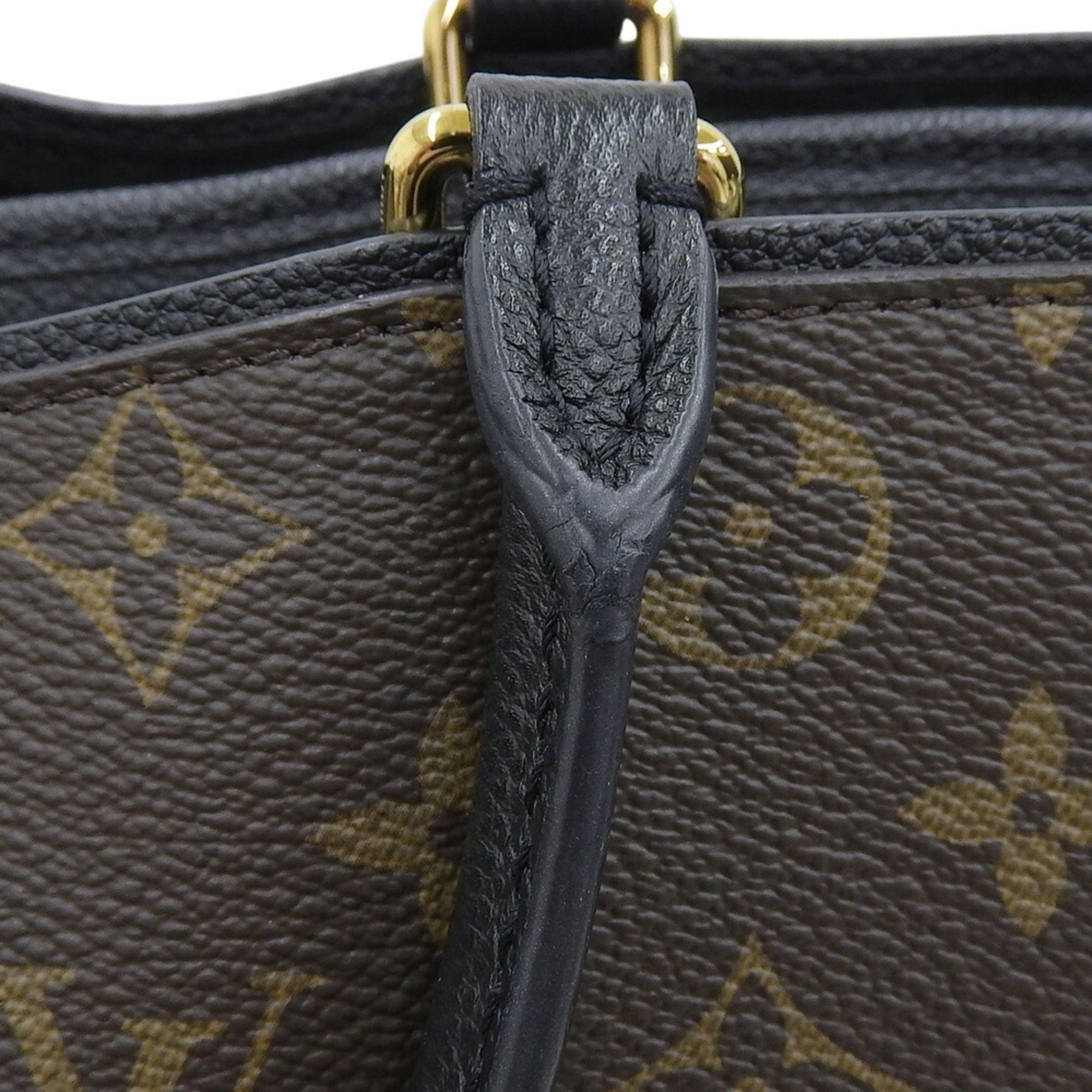 Louis Vuitton Black Noir Pvc Leather Tote Bag (Pre-Owned)