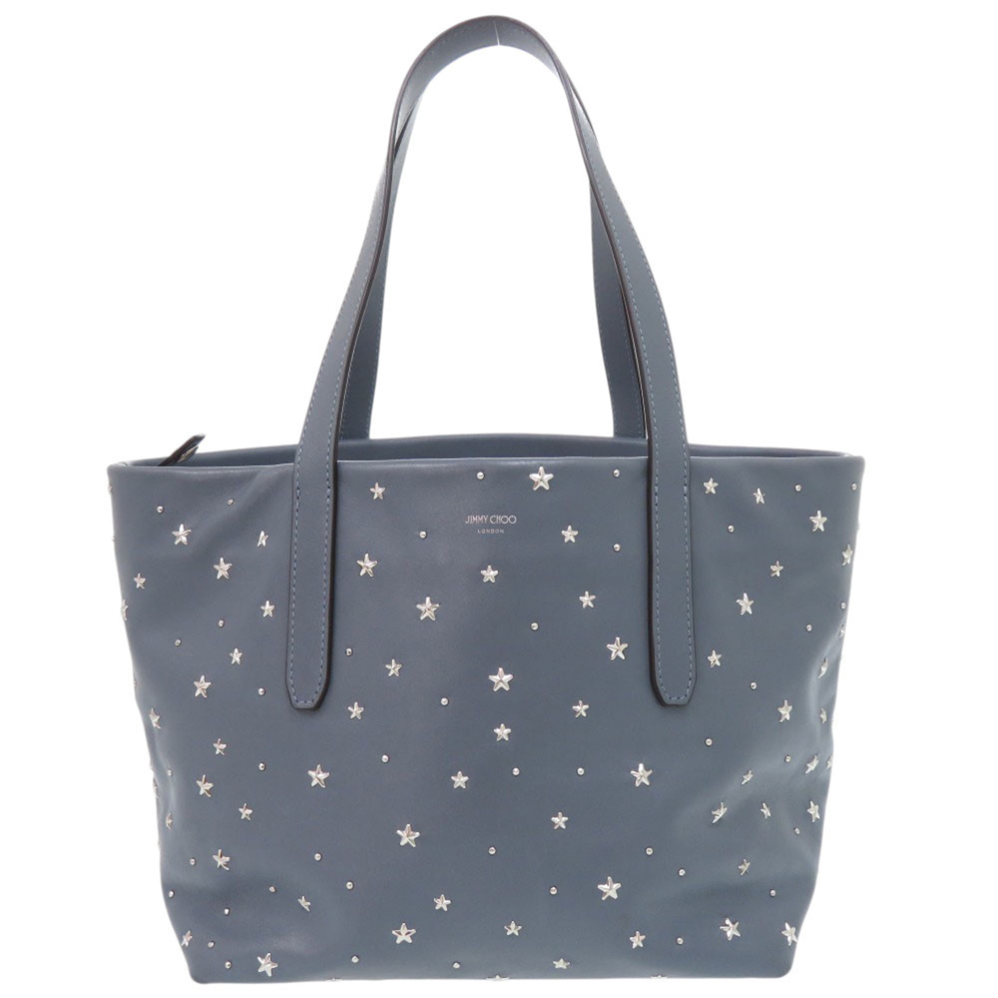 Jimmy Choo Blue Leather Handbag (Pre-Owned)