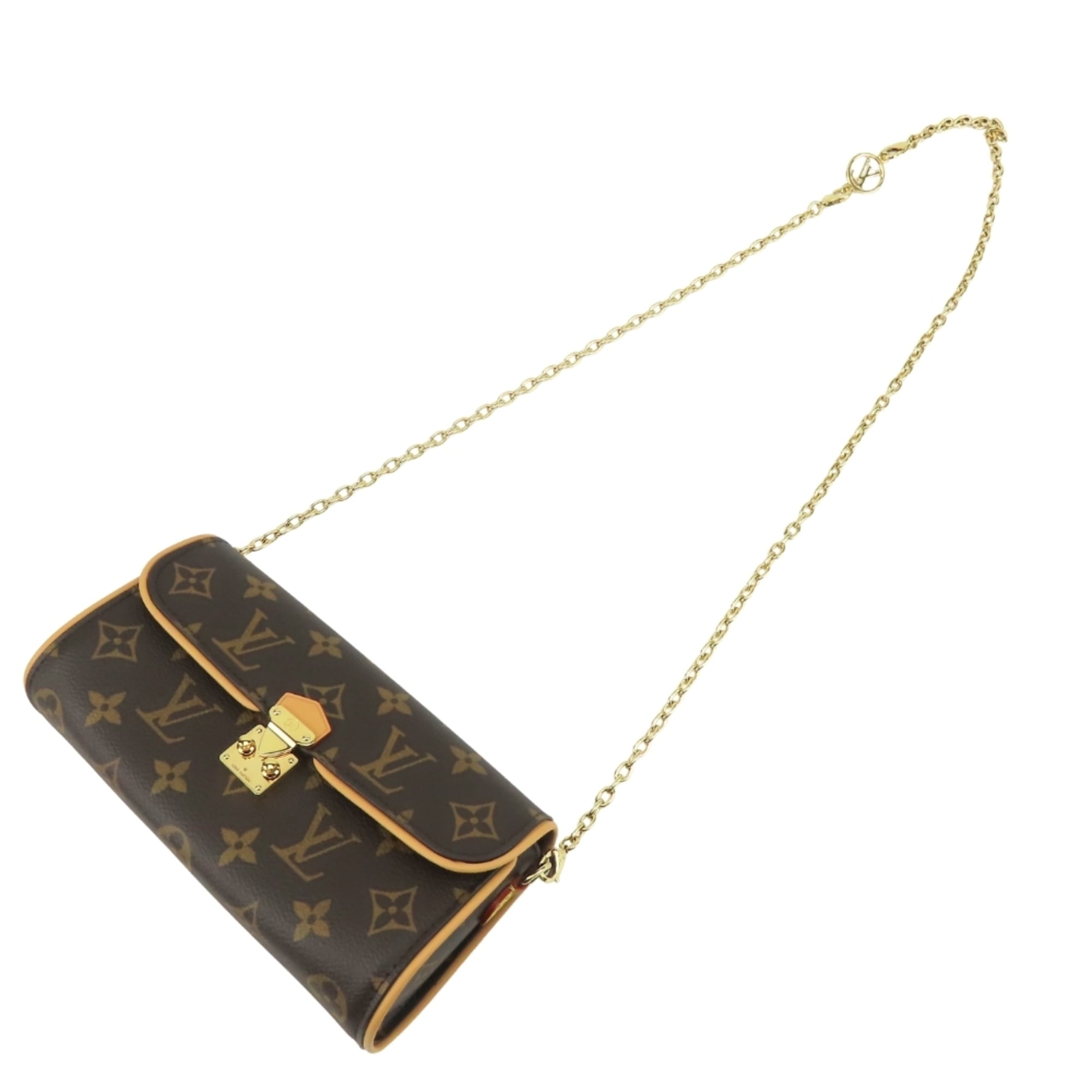 Louis Vuitton Monogram Brown Monogram Pochette Shoulder Bag (Pre-Owned)