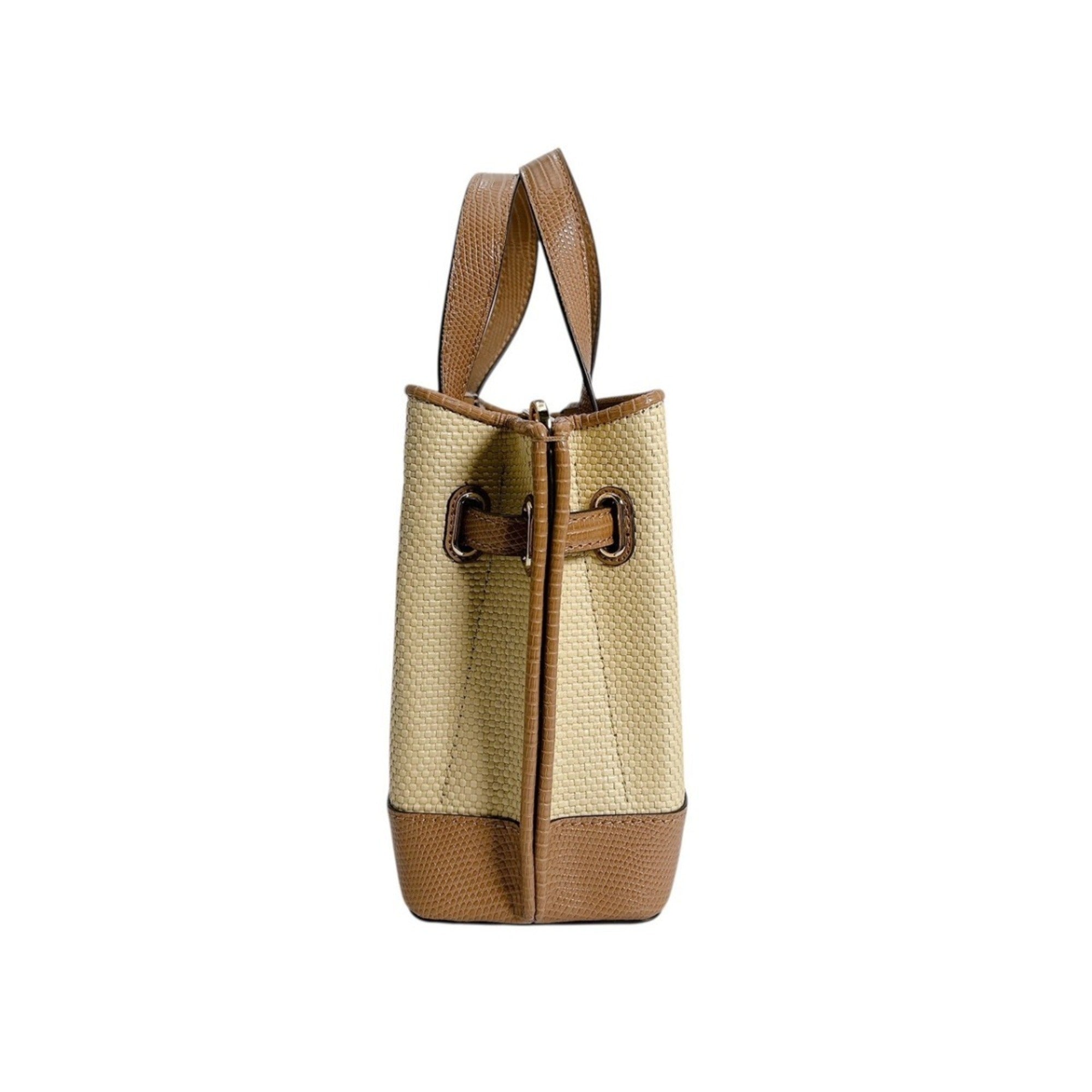 Michael Kors Brown Elastane Handbag Shoulder Bag (Pre-Owned)