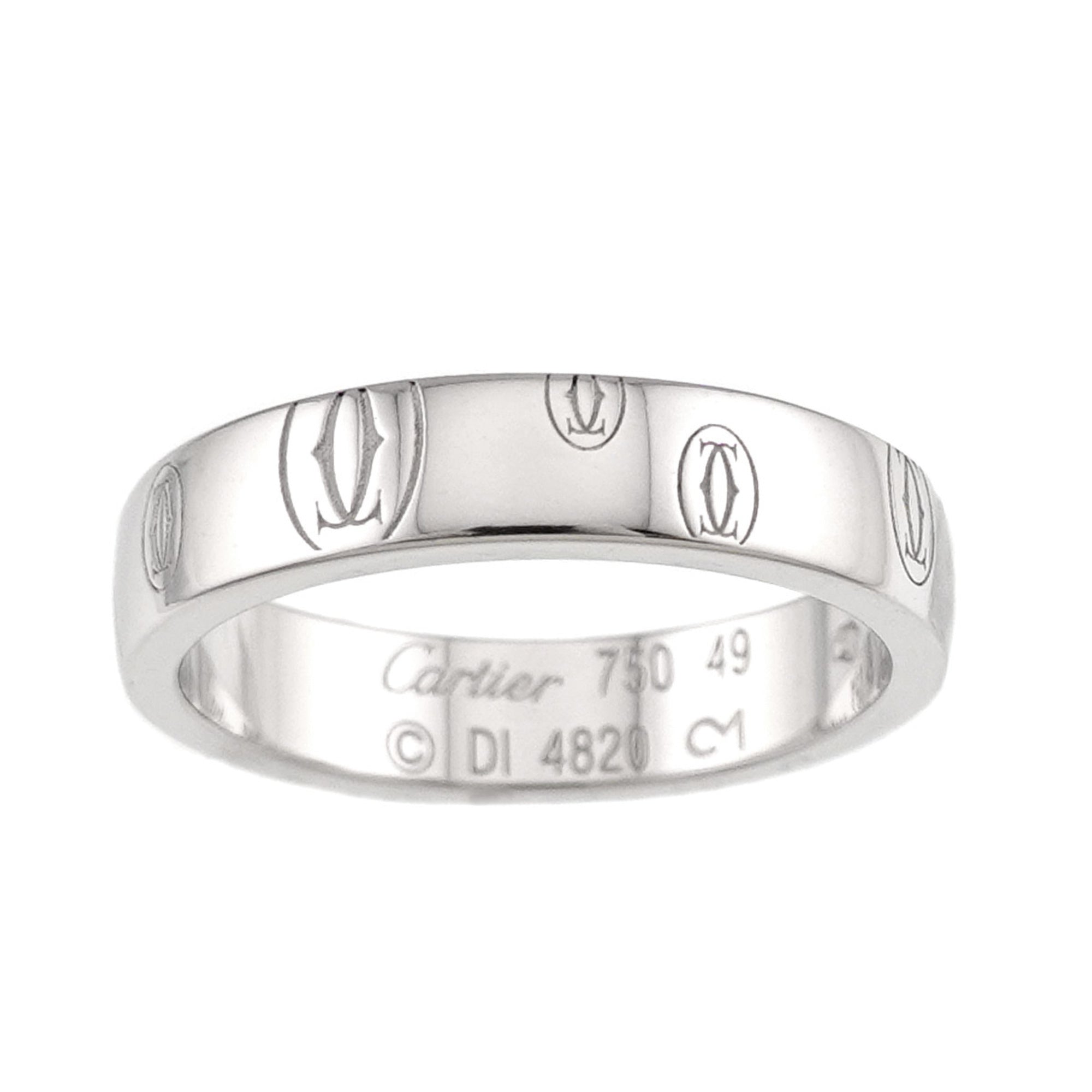 Cartier White Gold (18K) Band Ring (Pre-Owned)