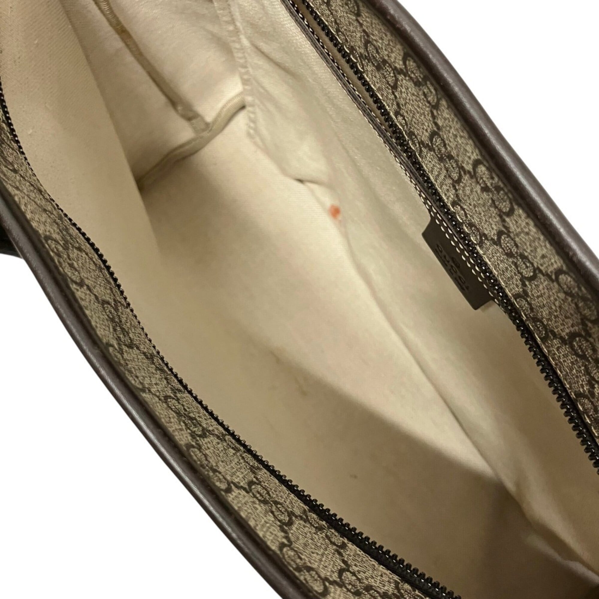 Gucci Beige Gg Supreme Tote Bag (Pre-Owned)