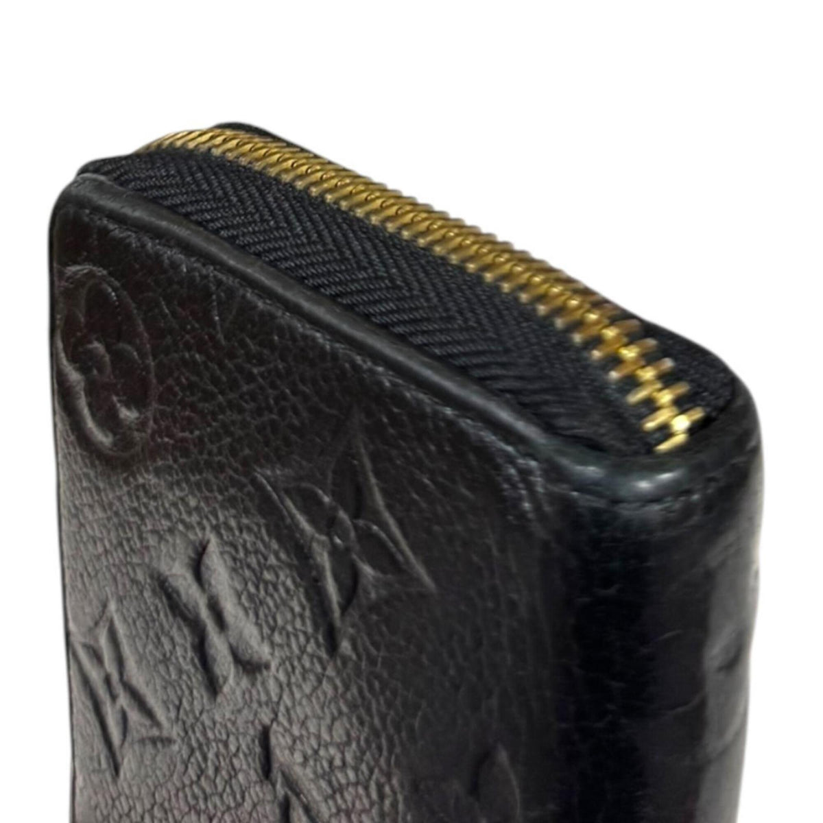 Louis Vuitton Black Or Monogram Empreinte Long Wallet (Bi-Fold) (Pre-Owned)