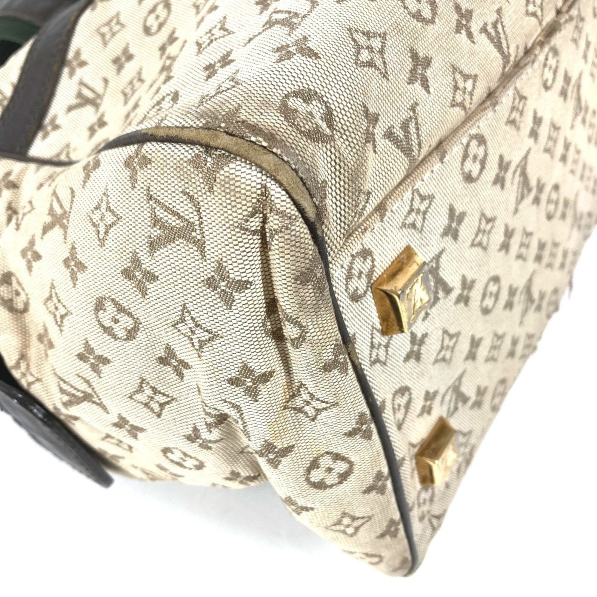 Louis Vuitton Monogram Mini Khaki Monogram Mini Boston Bag Handbag Shoulder Bag (Pre-Owned)