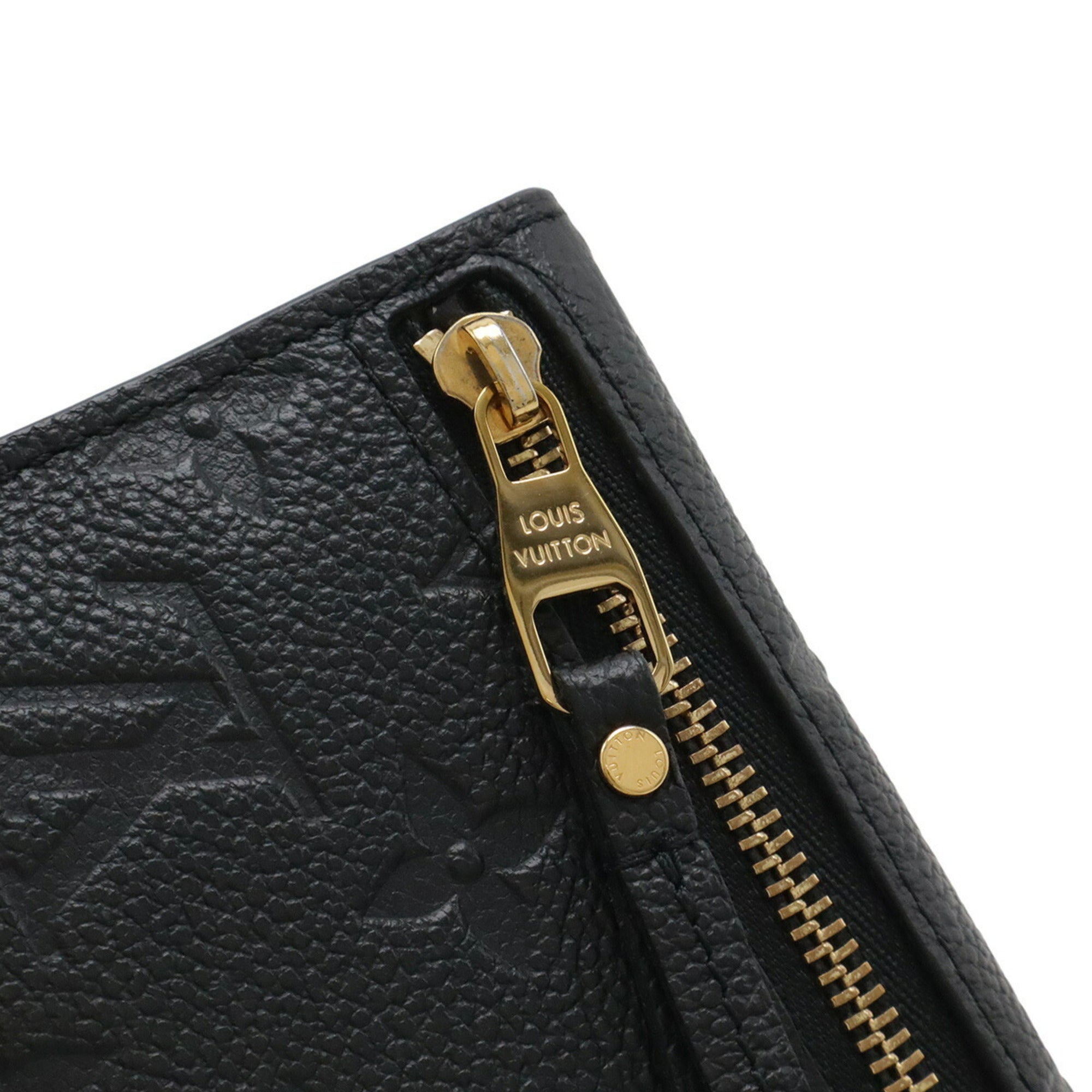 Louis Vuitton Black Noir Monogram Empreinte Coin Purse/Coin Case (Pre-Owned)