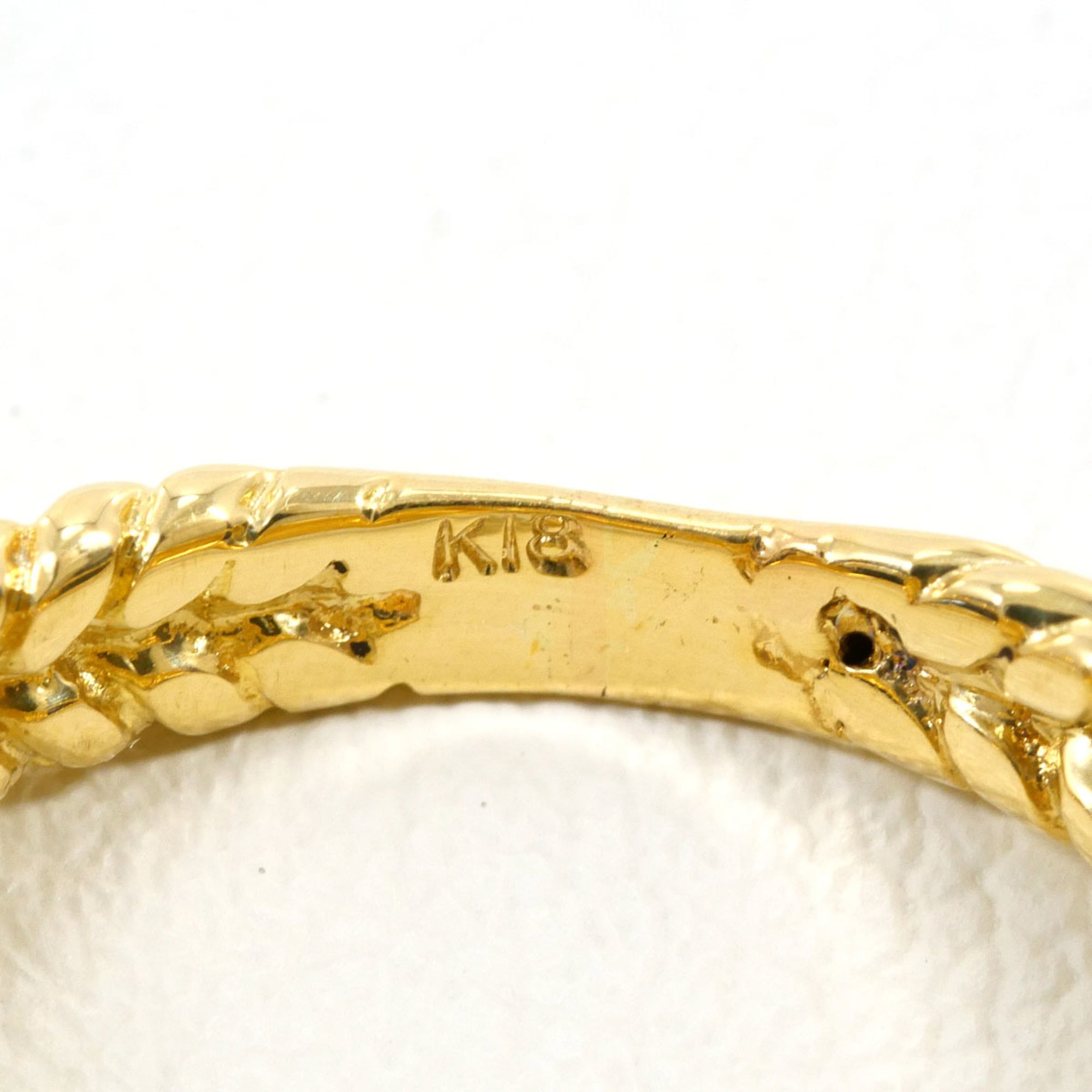 Unbranded White Yellow Gold Yellow Gold (18K) White Gold (18K) Band Ring (Pre-Owned)