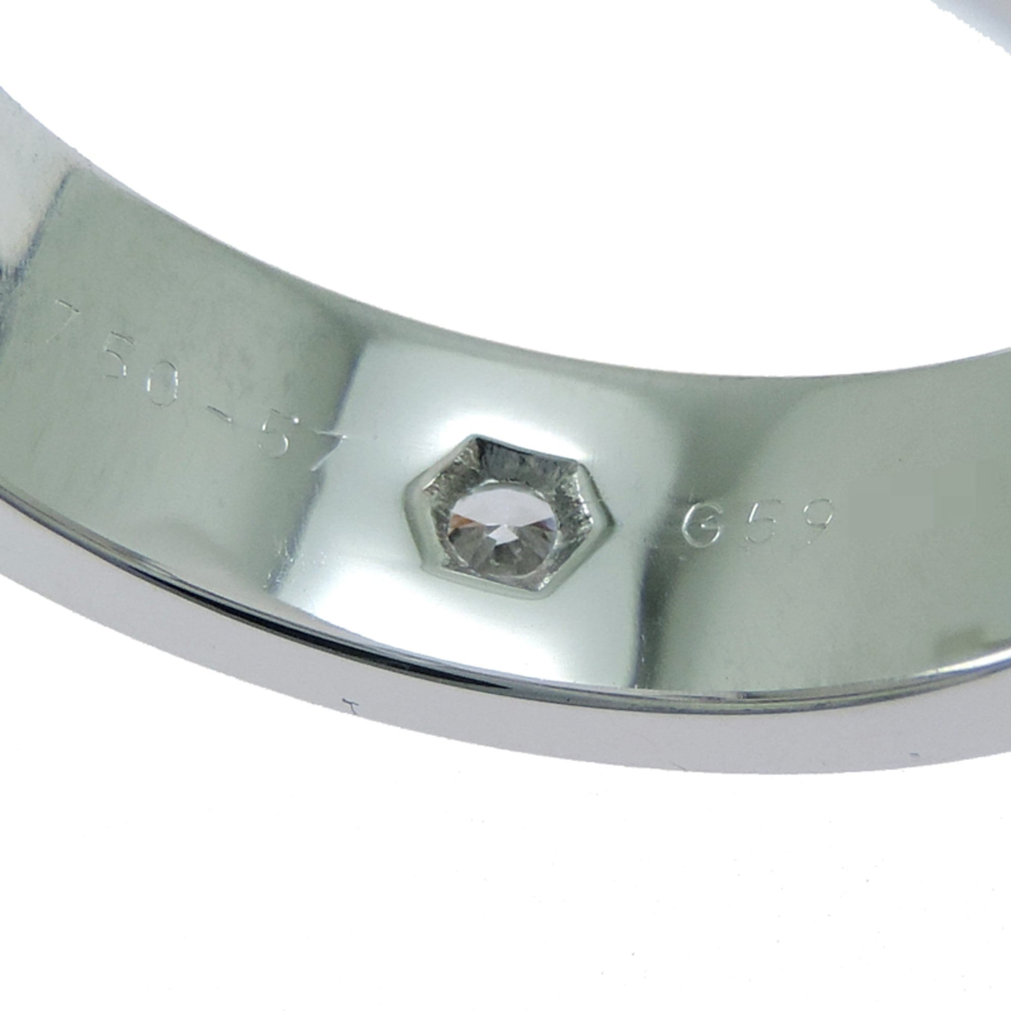Cartier White Gold (18K) Band Ring (Pre-Owned)