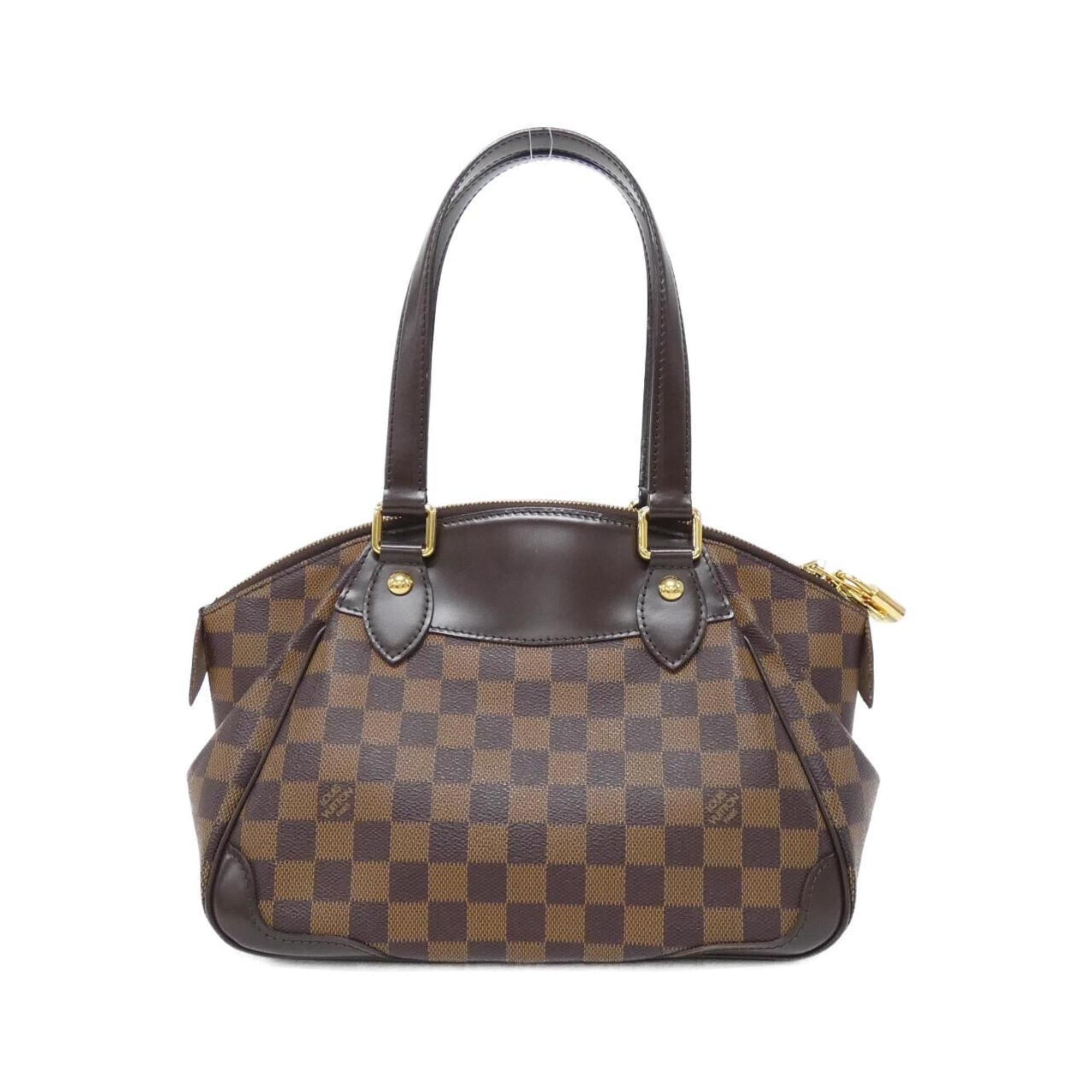 Louis Vuitton Brown Coated Canvas Handbag (Pre-Owned)