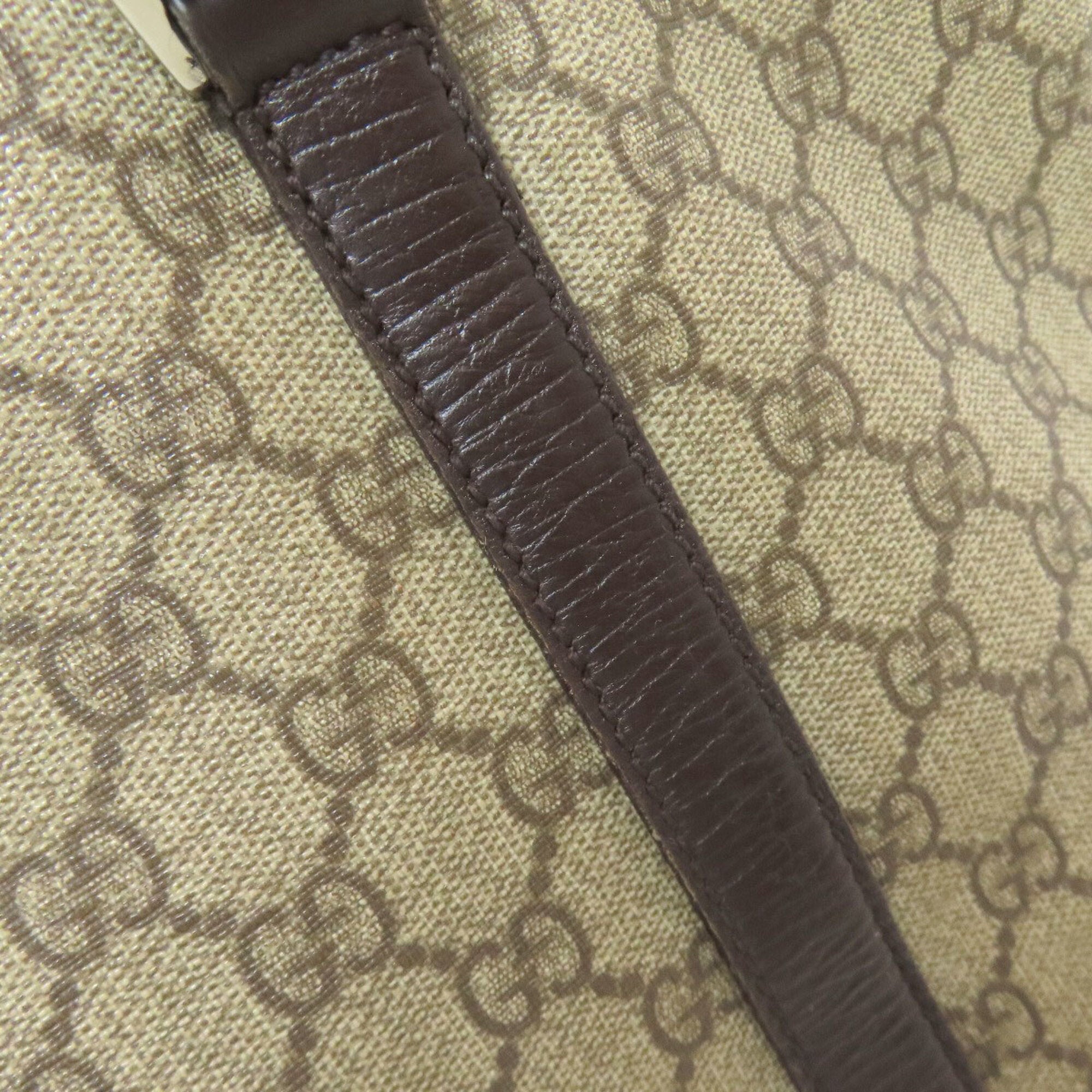 Gucci Brown Pvc Tote Bag (Pre-Owned)