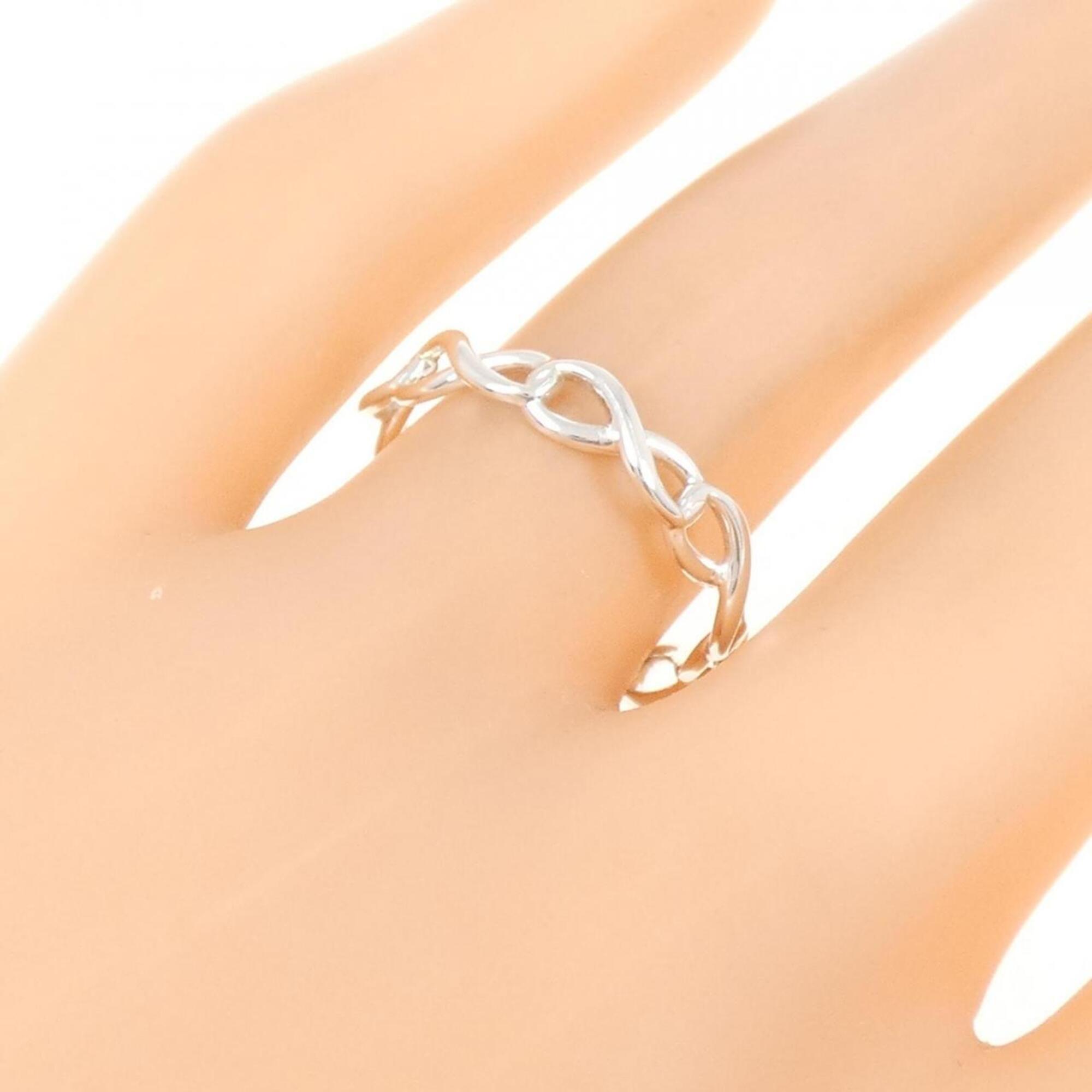 Tiffany Silver 925 Band Ring (Pre-Owned)
