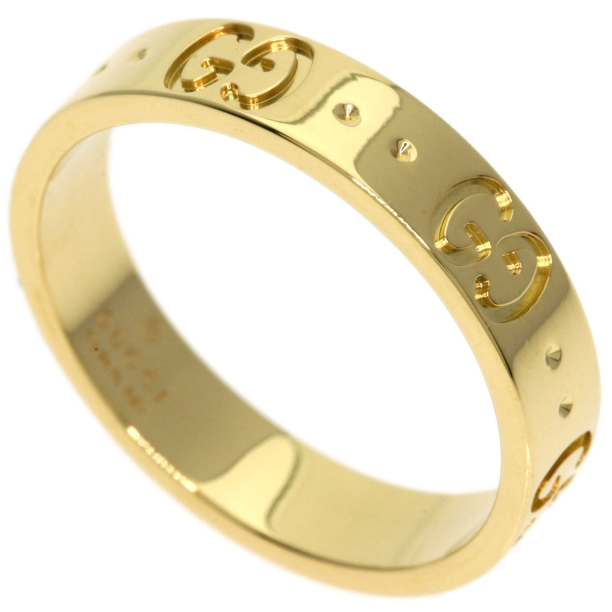 Gucci Yellow Gold (18K) Band Ring (Pre-Owned)