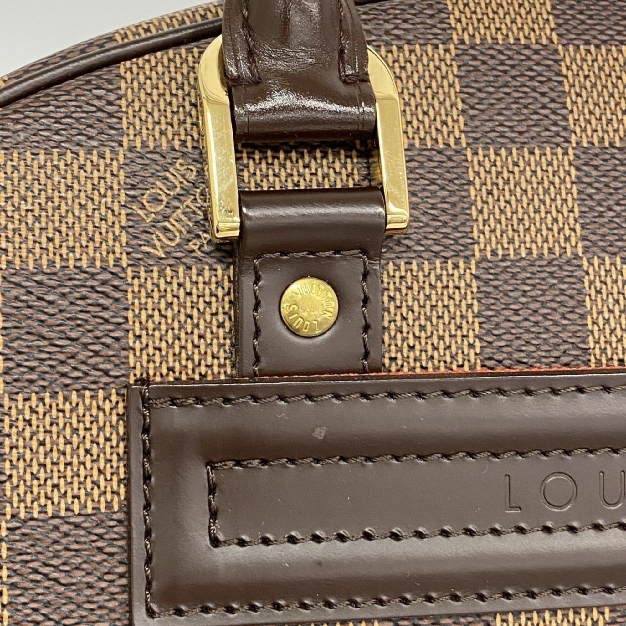 Louis Vuitton Ebene Handbag (Pre-Owned)