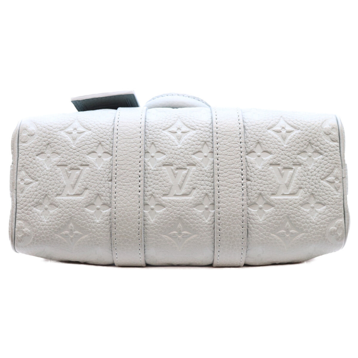 Louis Vuitton Green Leather Boston Bag Shoulder Bag (Pre-Owned)