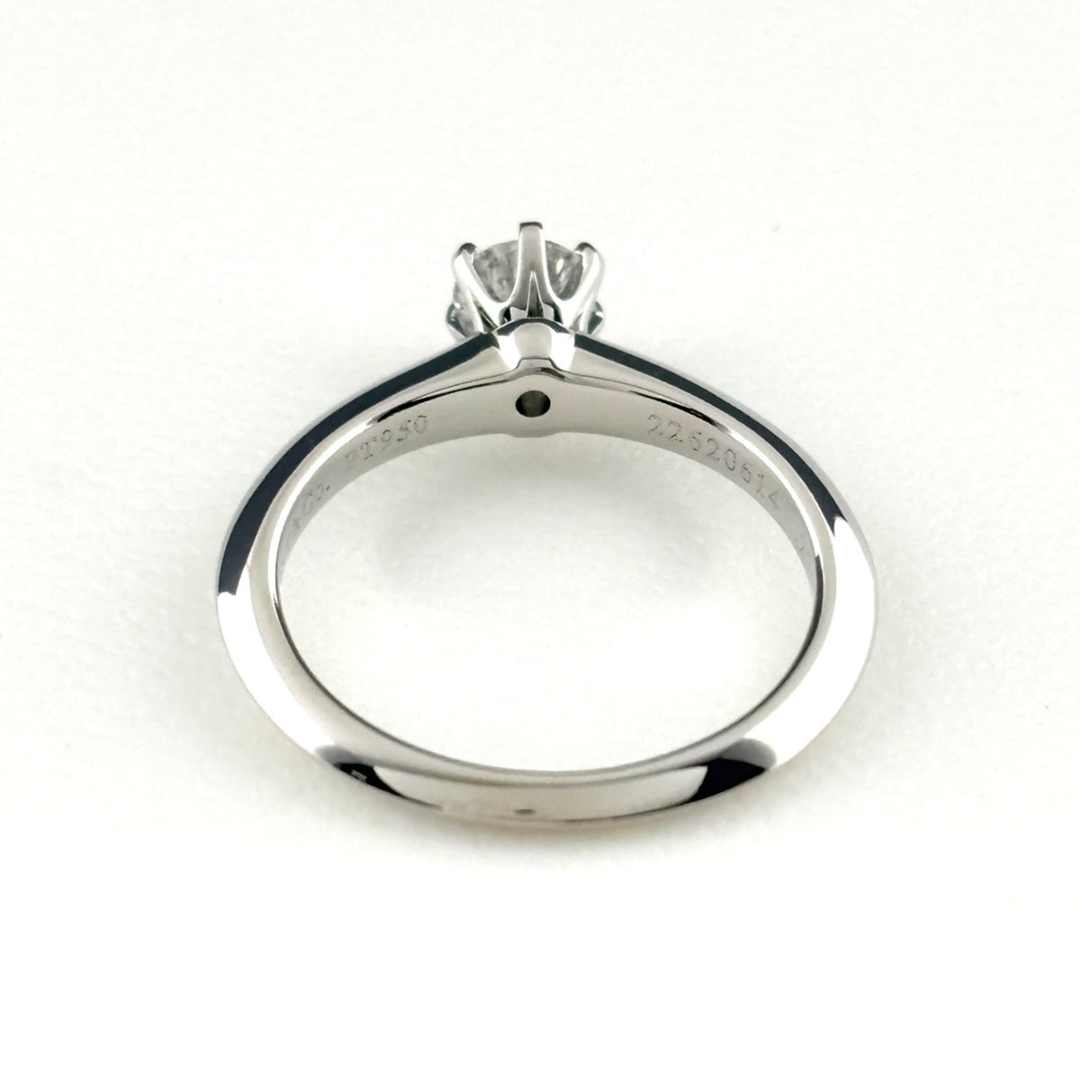 Tiffany Platinum 950 Band Ring (Pre-Owned)