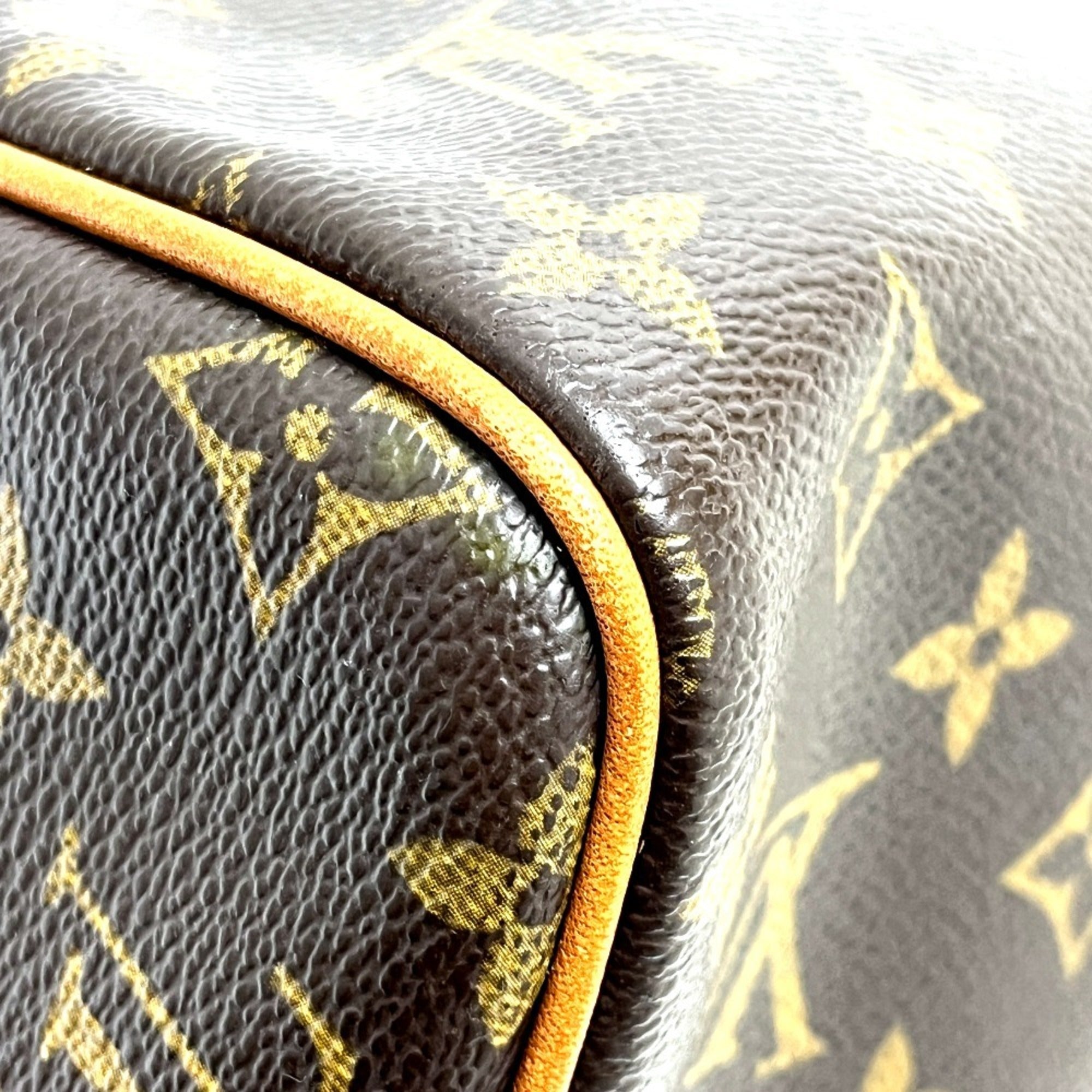 Louis Vuitton Brown Monogram Canvas Boston Bag Handbag (Pre-Owned)