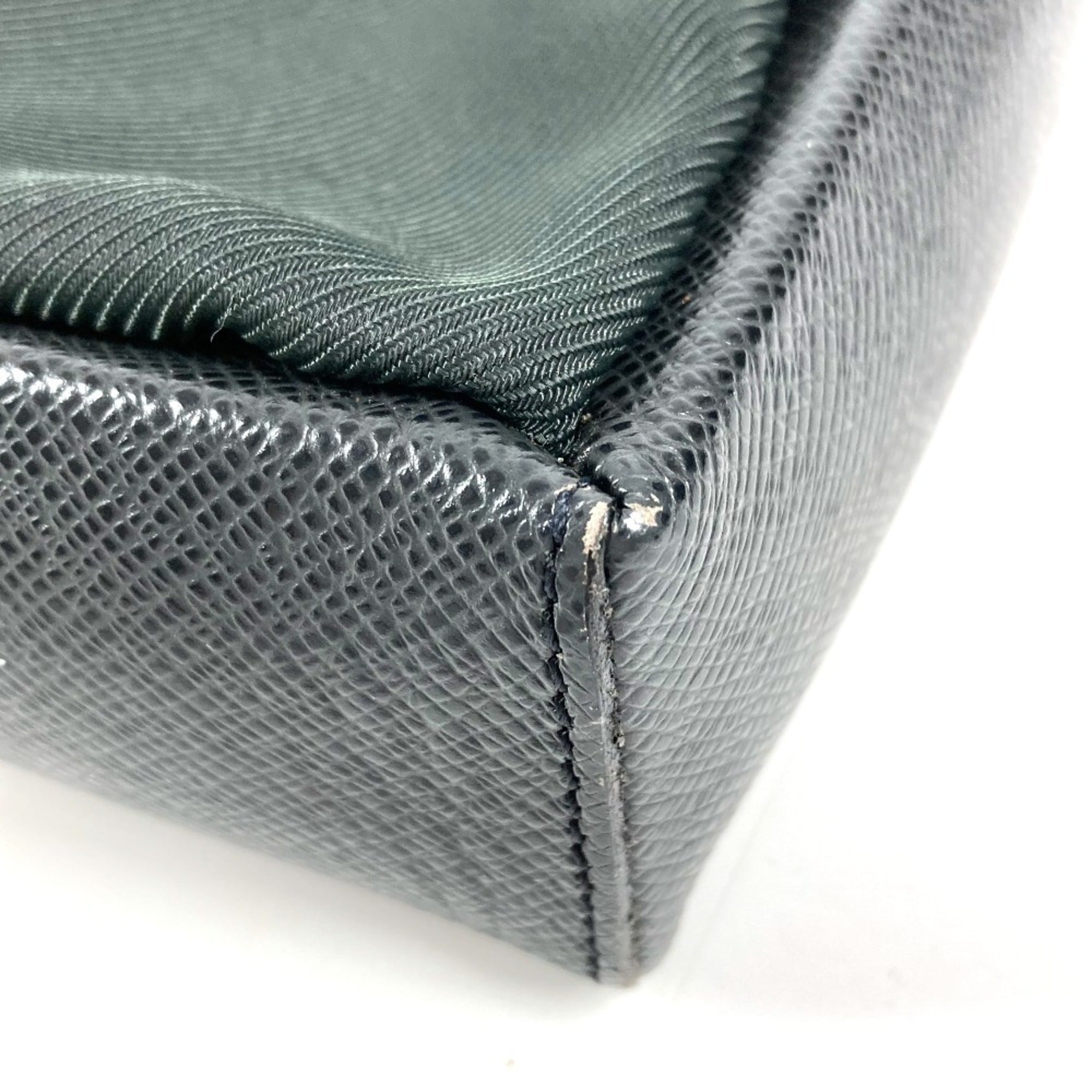 Louis Vuitton Black Khaki Nylon Leather Pochette Shoulder Bag (Pre-Owned)