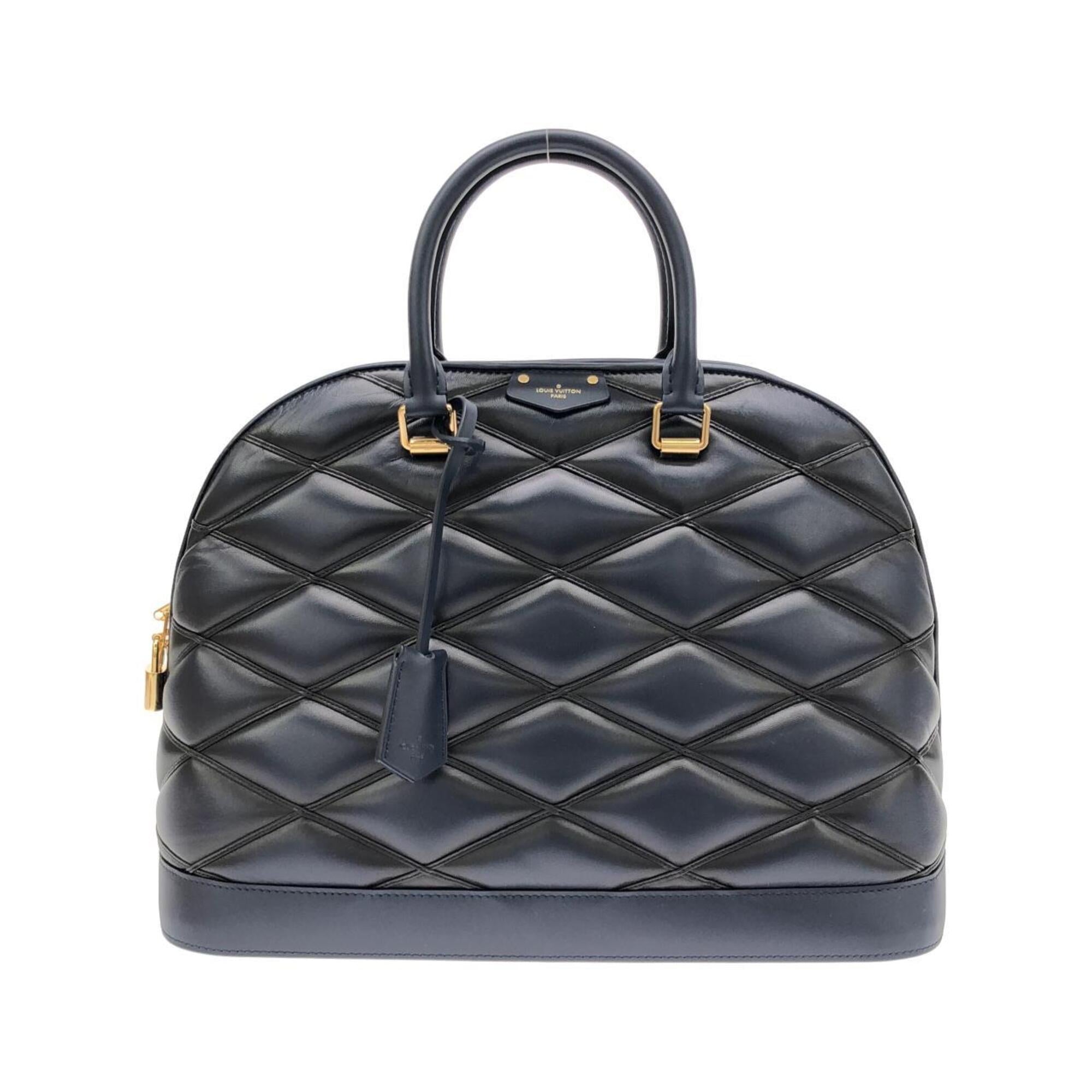 Louis Vuitton Blue Leather Handbag (Pre-Owned)