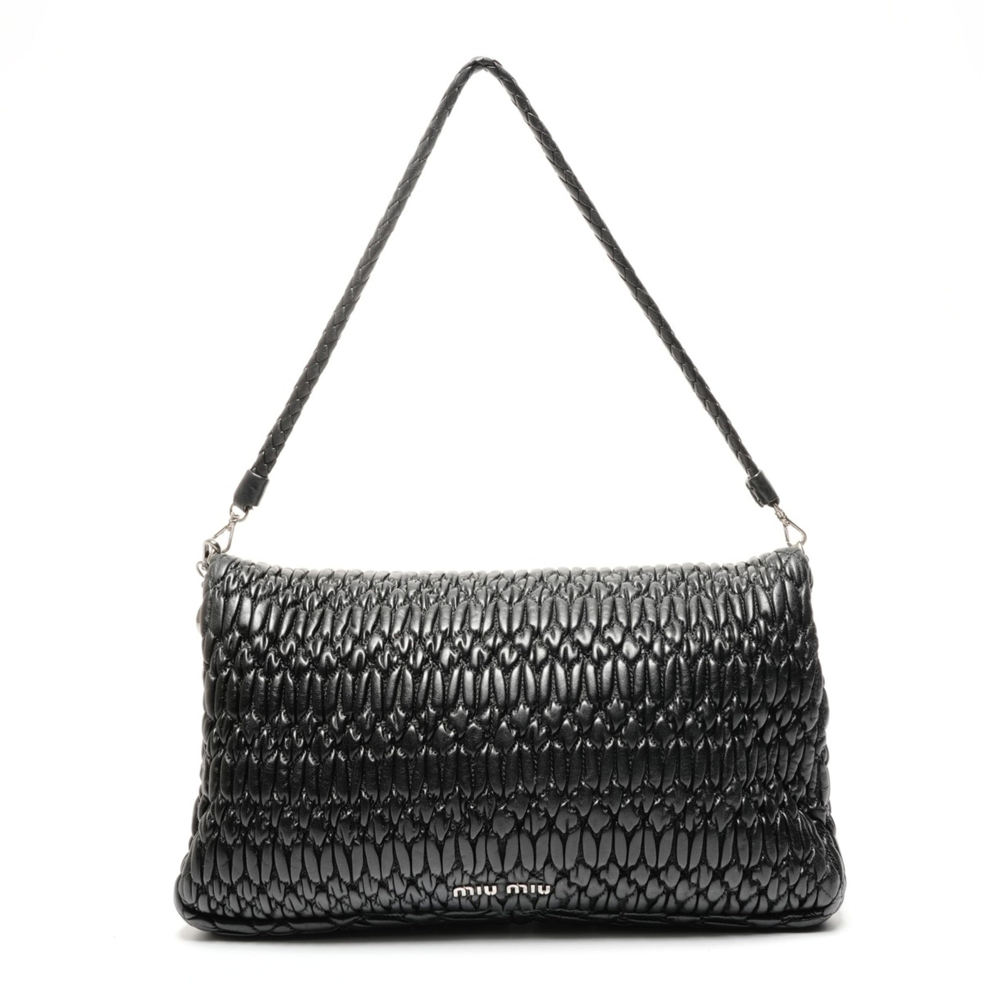 Miu Miu Black Shoulder Bag (Pre-Owned)