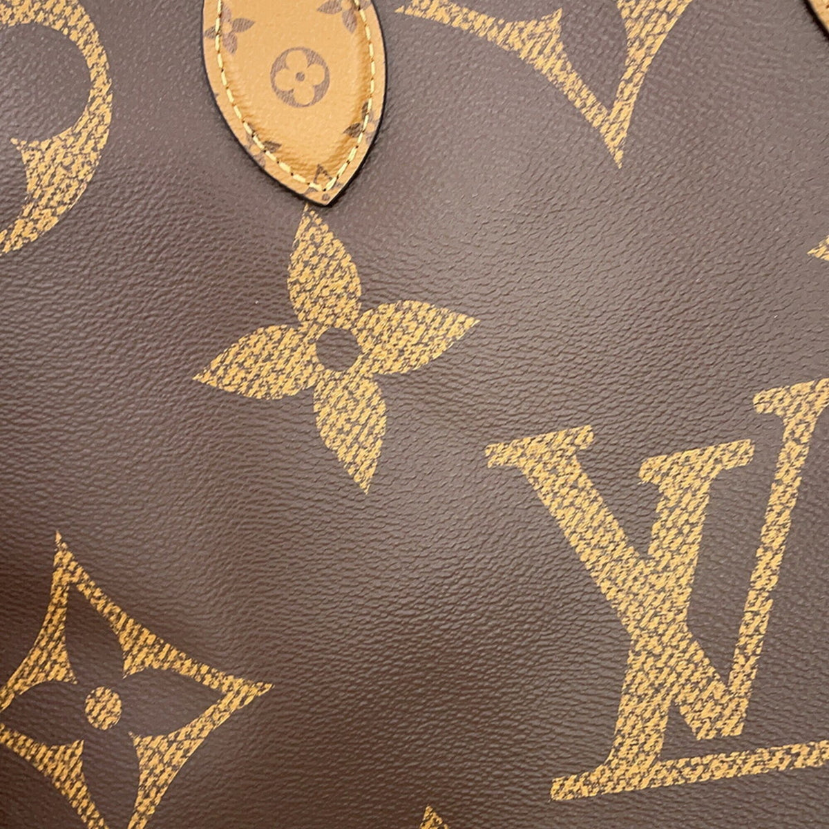 Louis Vuitton Monogram Reverse Red Color Monogram Reverse Handbag Shoulder Bag (Pre-Owned)