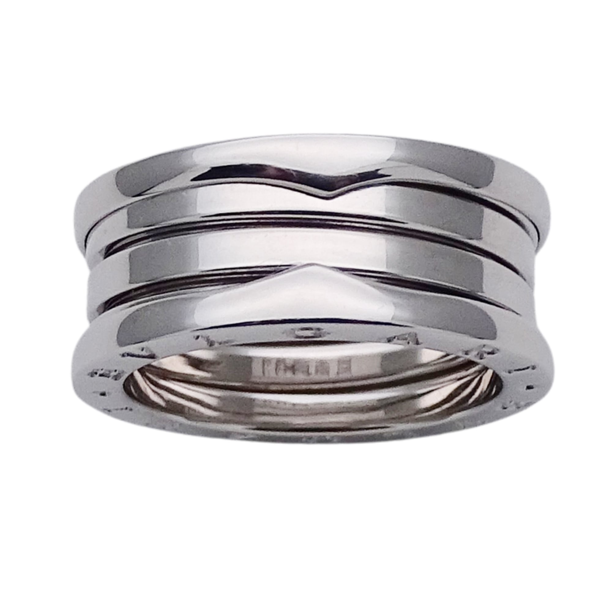 Bvlgari B.Zero1 White Gold White Gold (18K) Band Ring (Pre-Owned)