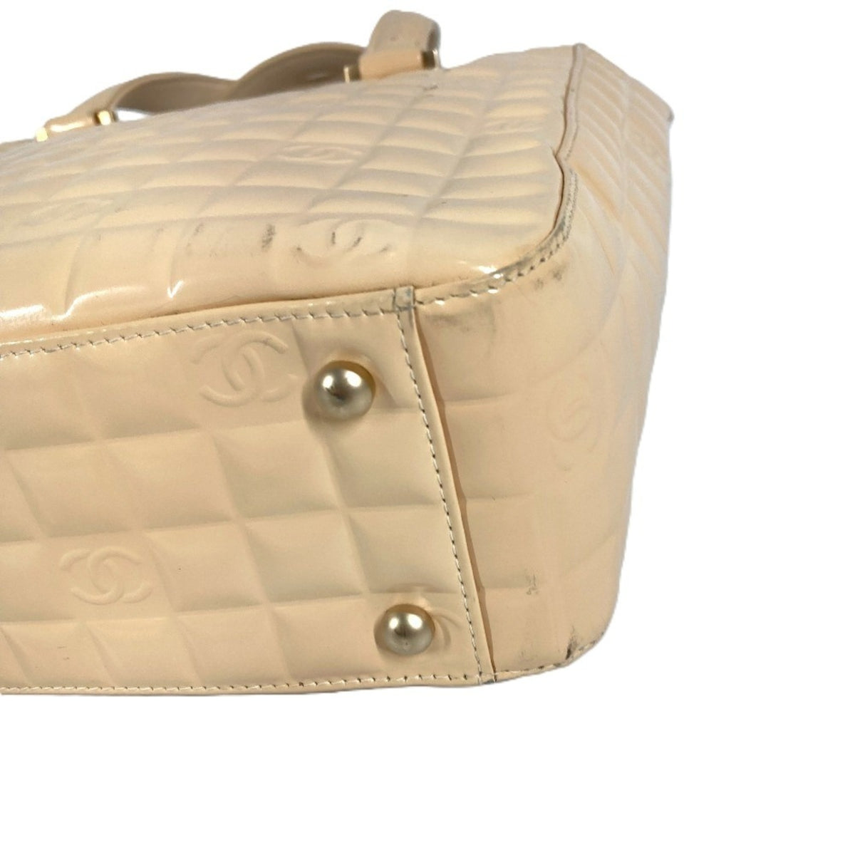 Chanel Beige Handbag Tote Bag (Pre-Owned)