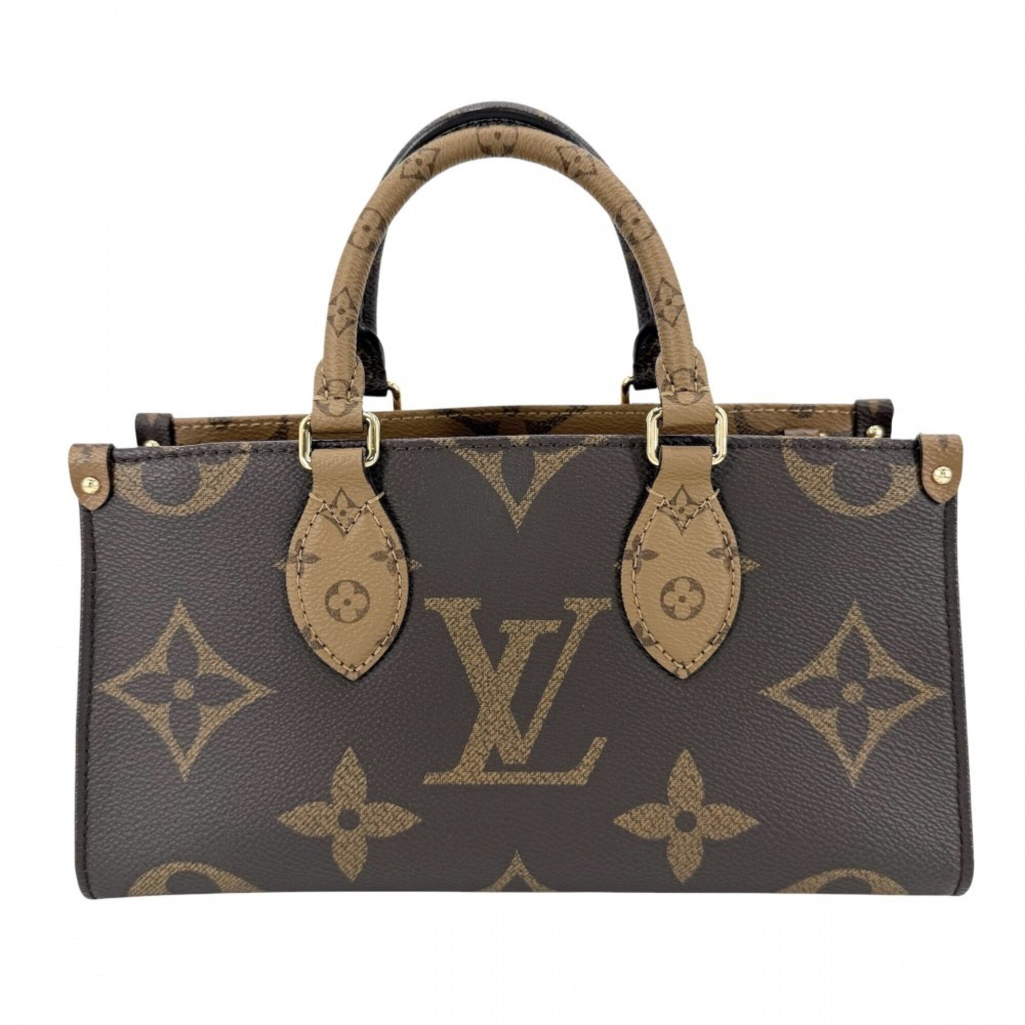 Louis Vuitton Brown Monogram Monogram Reverse Monogram Reverse Monogram Handbag Shoulder Bag (Pre-Owned)