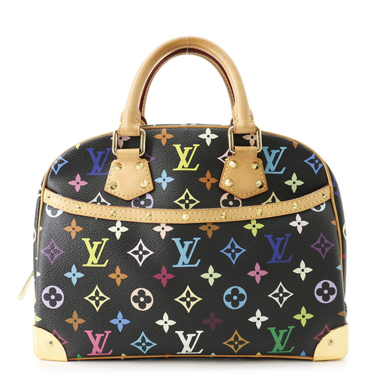 Louis Vuitton Monogram Multicolore Beige Black Noir Monogram Multicolore Handbag (Pre-Owned)