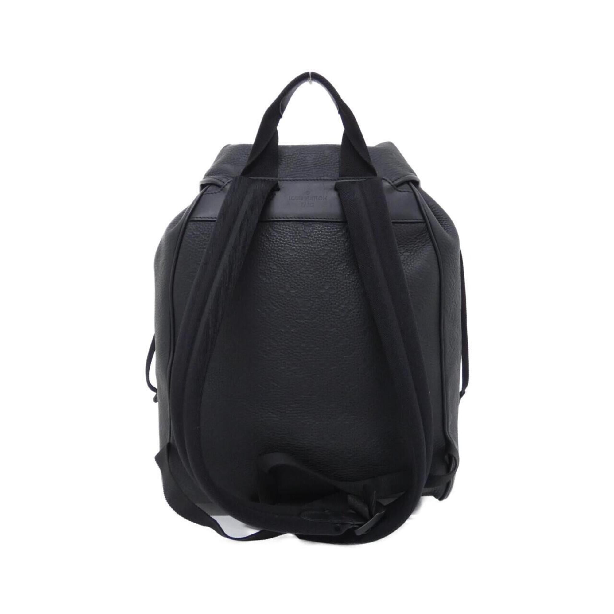 Louis Vuitton Taurillon Black Leather Backpack (Pre-Owned)