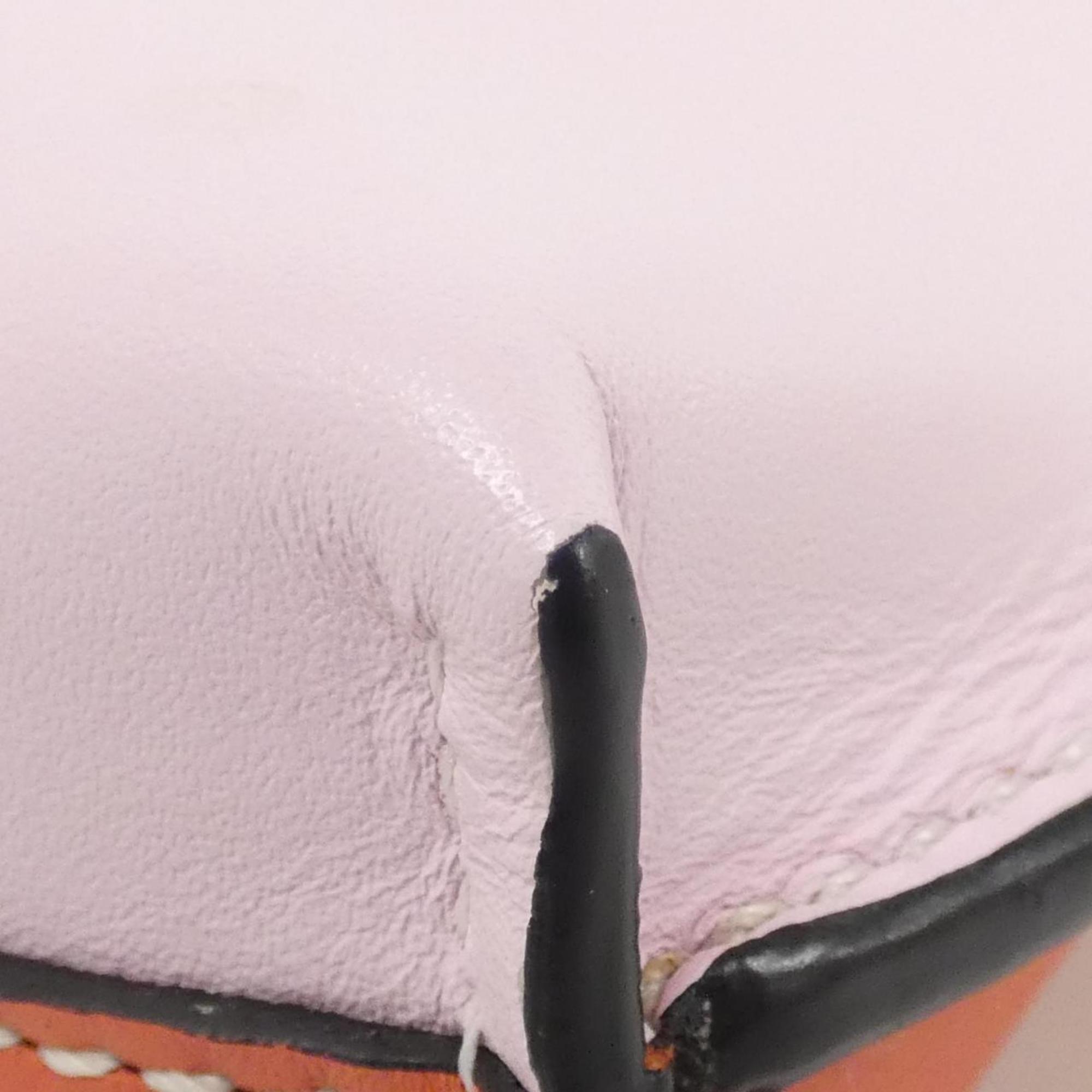 Loewe Pink Leather Shoulder Bag (Pre-Owned)