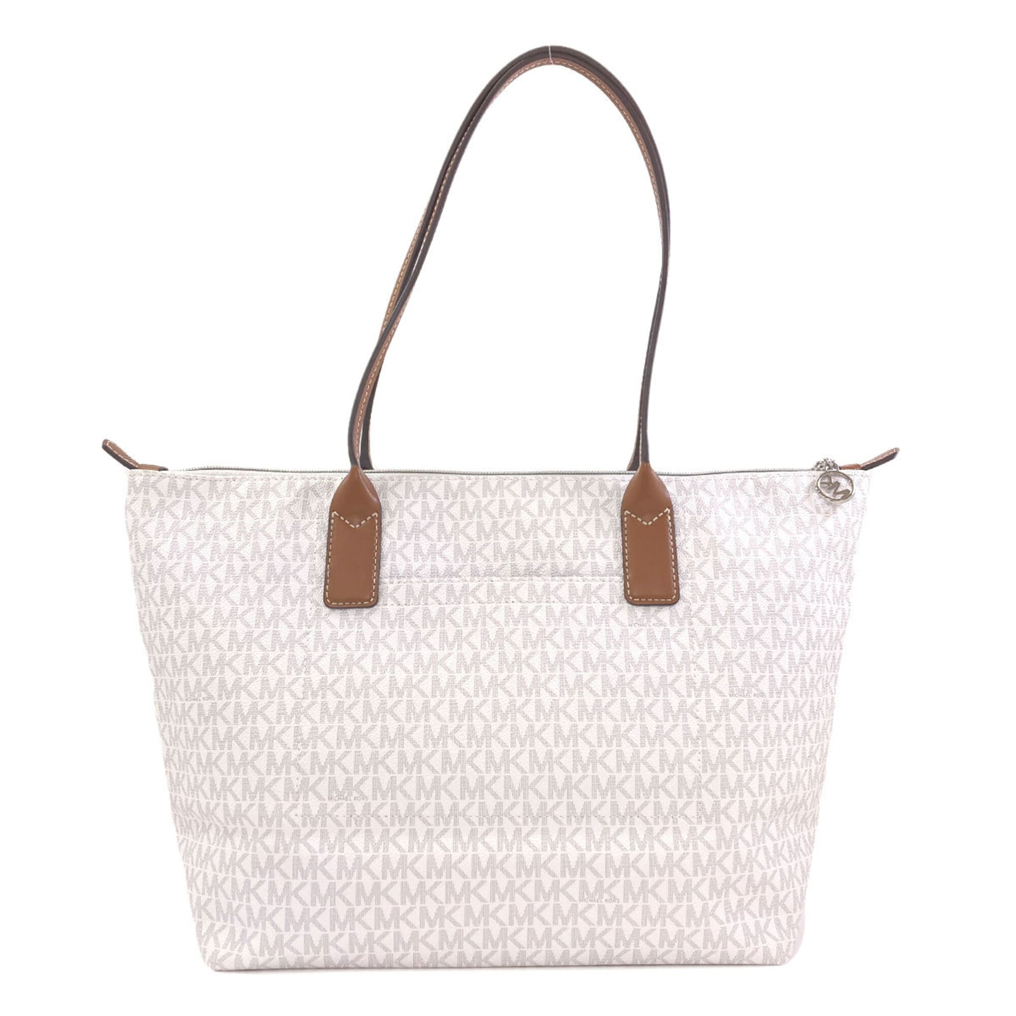 Michael Kors White Pvc Tote Bag (Pre-Owned)