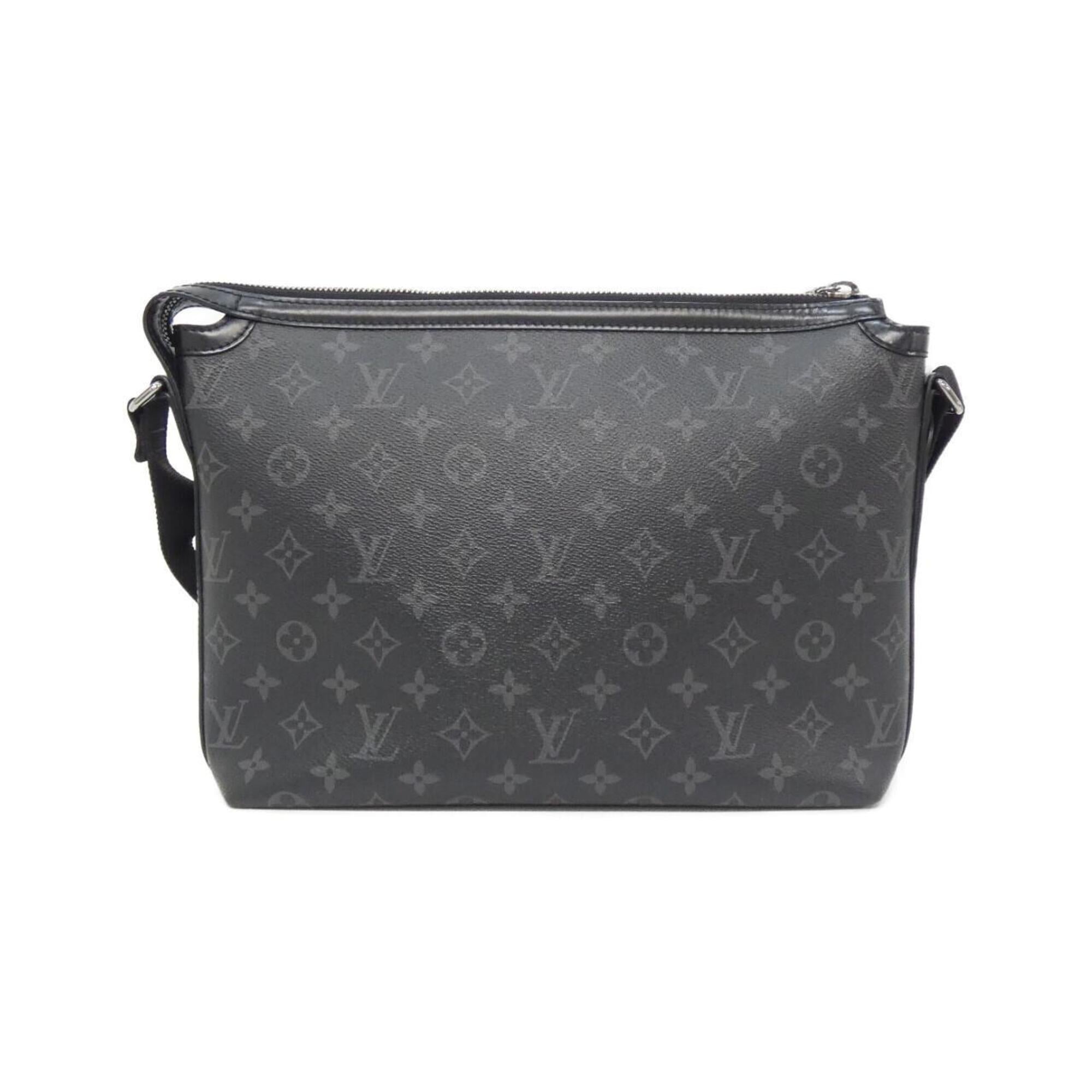 Louis Vuitton Monogram Eclipse Black Coated Canvas Shoulder Bag (Pre-Owned)