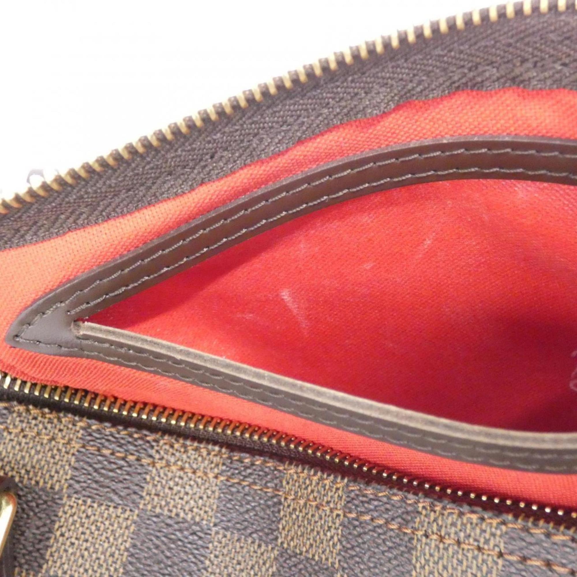 Louis Vuitton Ebene Coated Canvas Boston Bag (Pre-Owned)