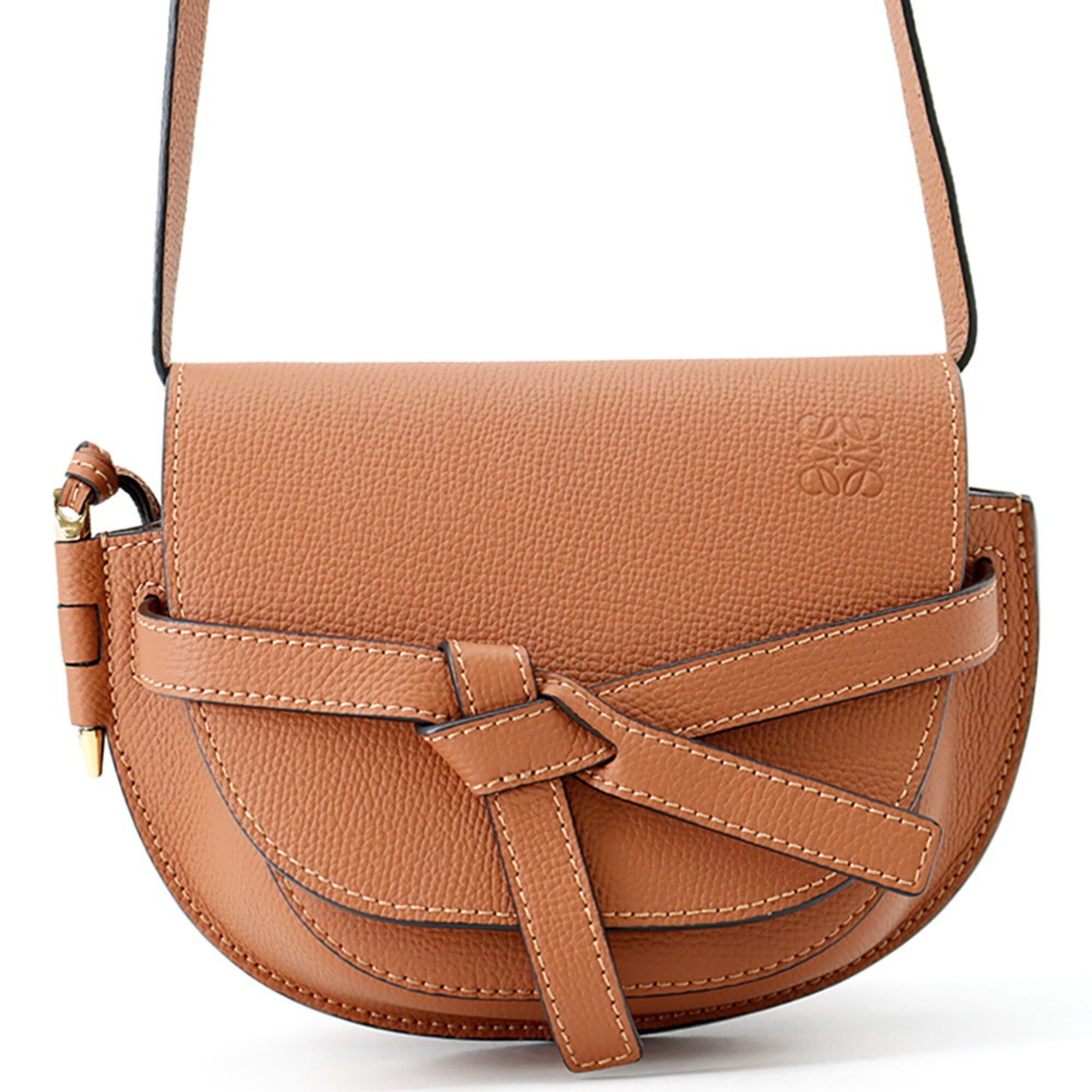 Loewe Brown Leather Shoulder Bag (Pre-Owned)