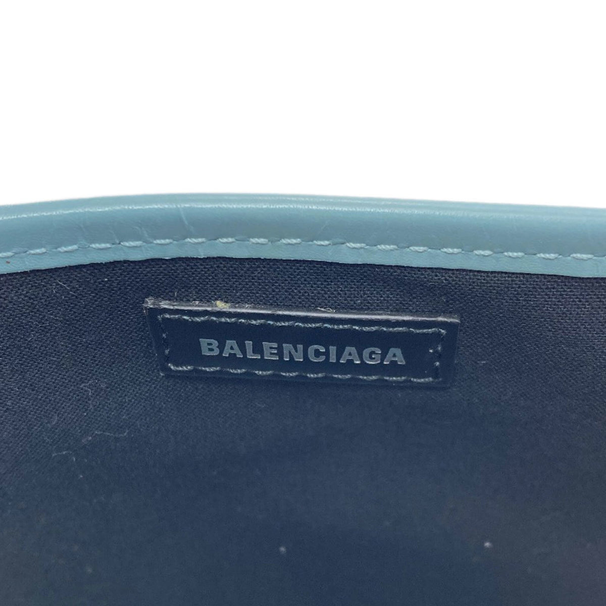 Balenciaga Light Blue Canvas Handbag (Pre-Owned)