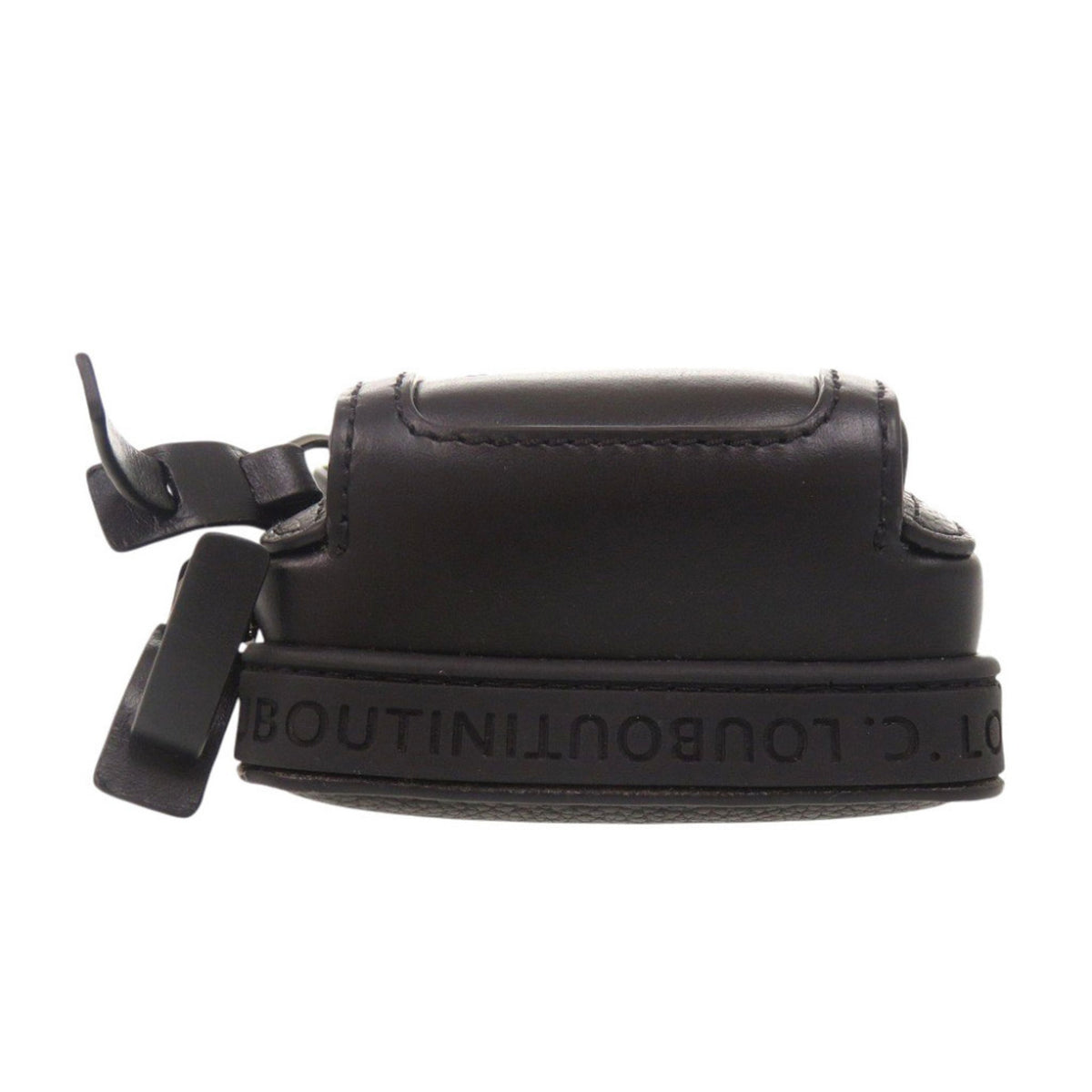 Christian Louboutin Black Leather Shoulder Bag (Pre-Owned)