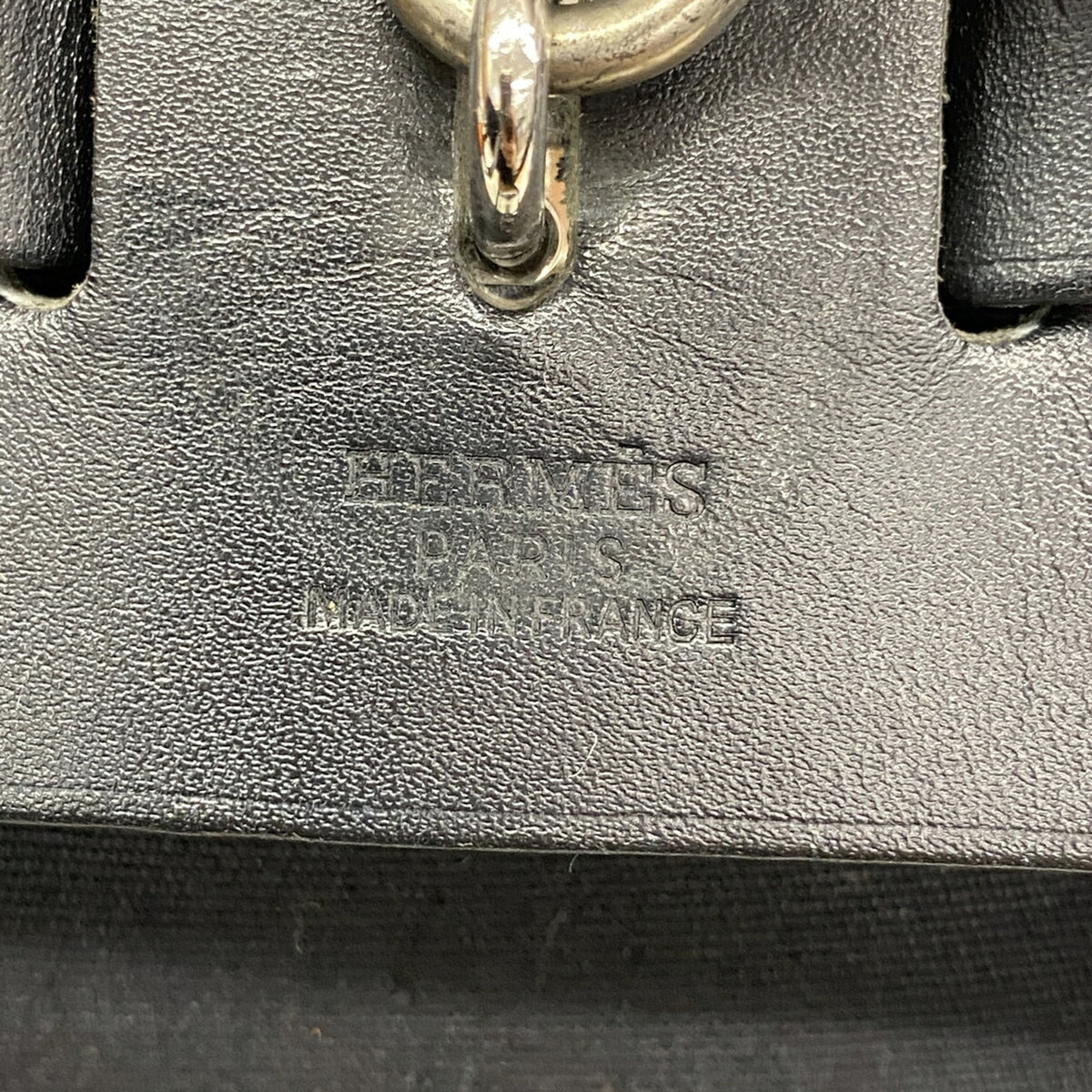 Hermes Black Toile Officier Backpack (Pre-Owned)