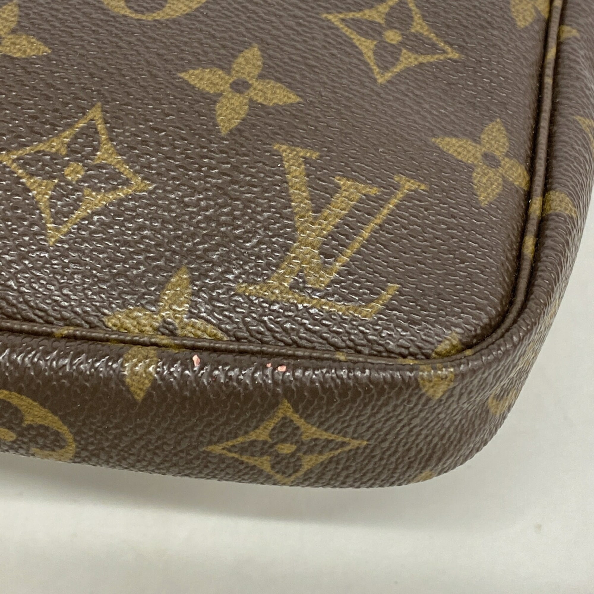 Louis Vuitton Brown Pouch (Pre-Owned)
