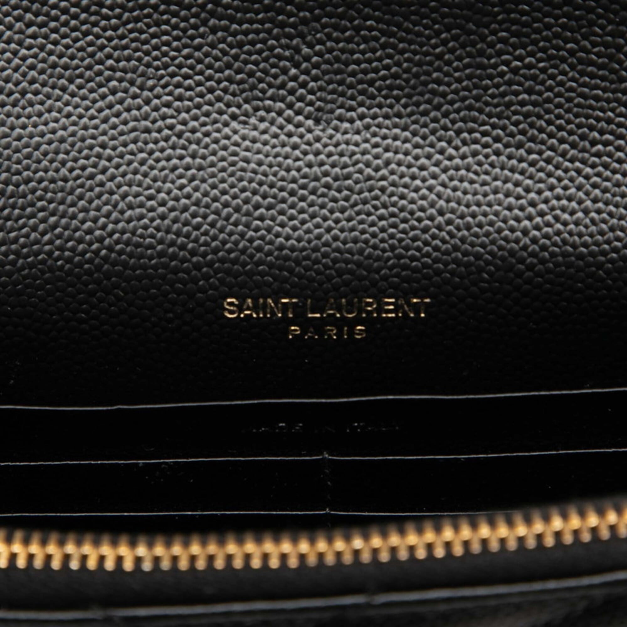 Saint Laurent Black Leather Shoulder Bag (Pre-Owned)
