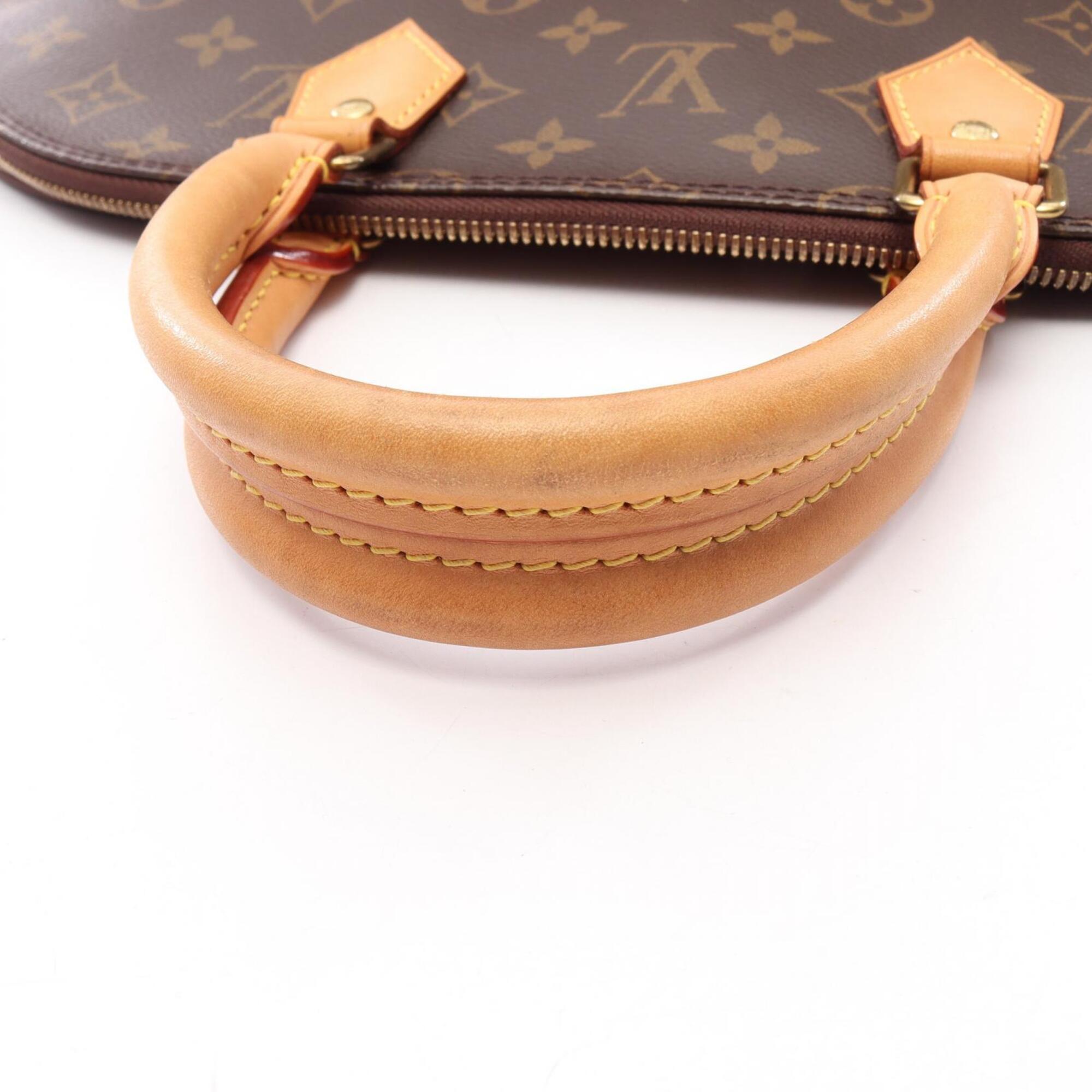 Louis Vuitton Brown Pvc Leather Handbag (Pre-Owned)